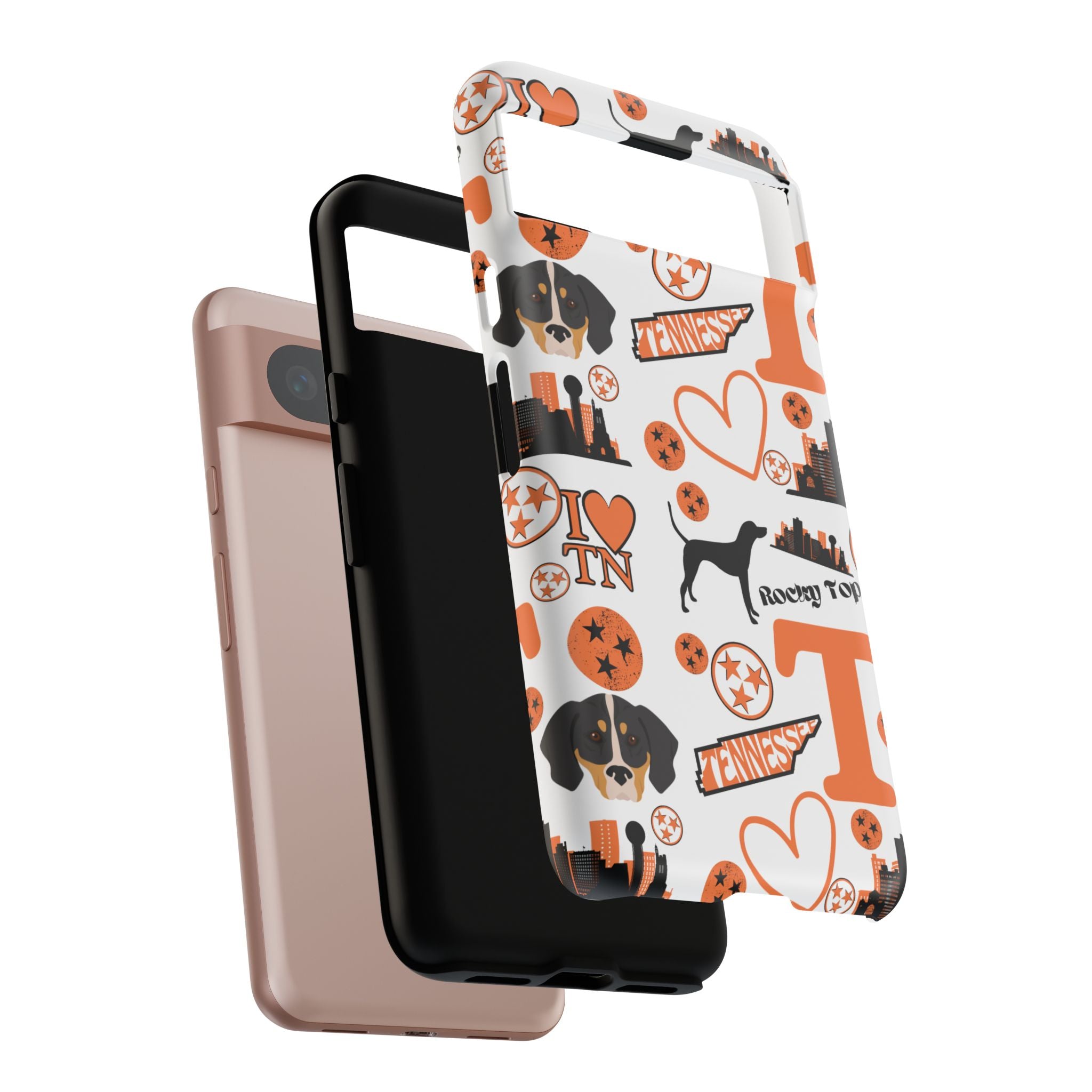 Tennessee Vols pattern Phone Case | Nashville skyline, Volunteers , orange and white