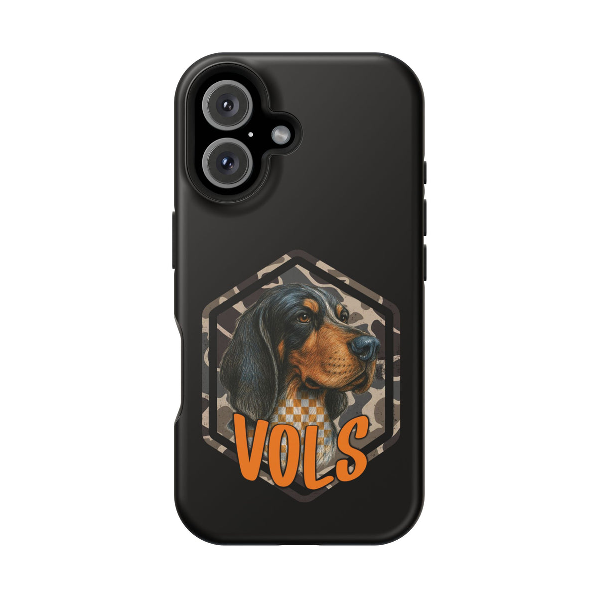 Vols Smokey camo Phone Case — Magnetic Impact-Resistant iPhone Cover