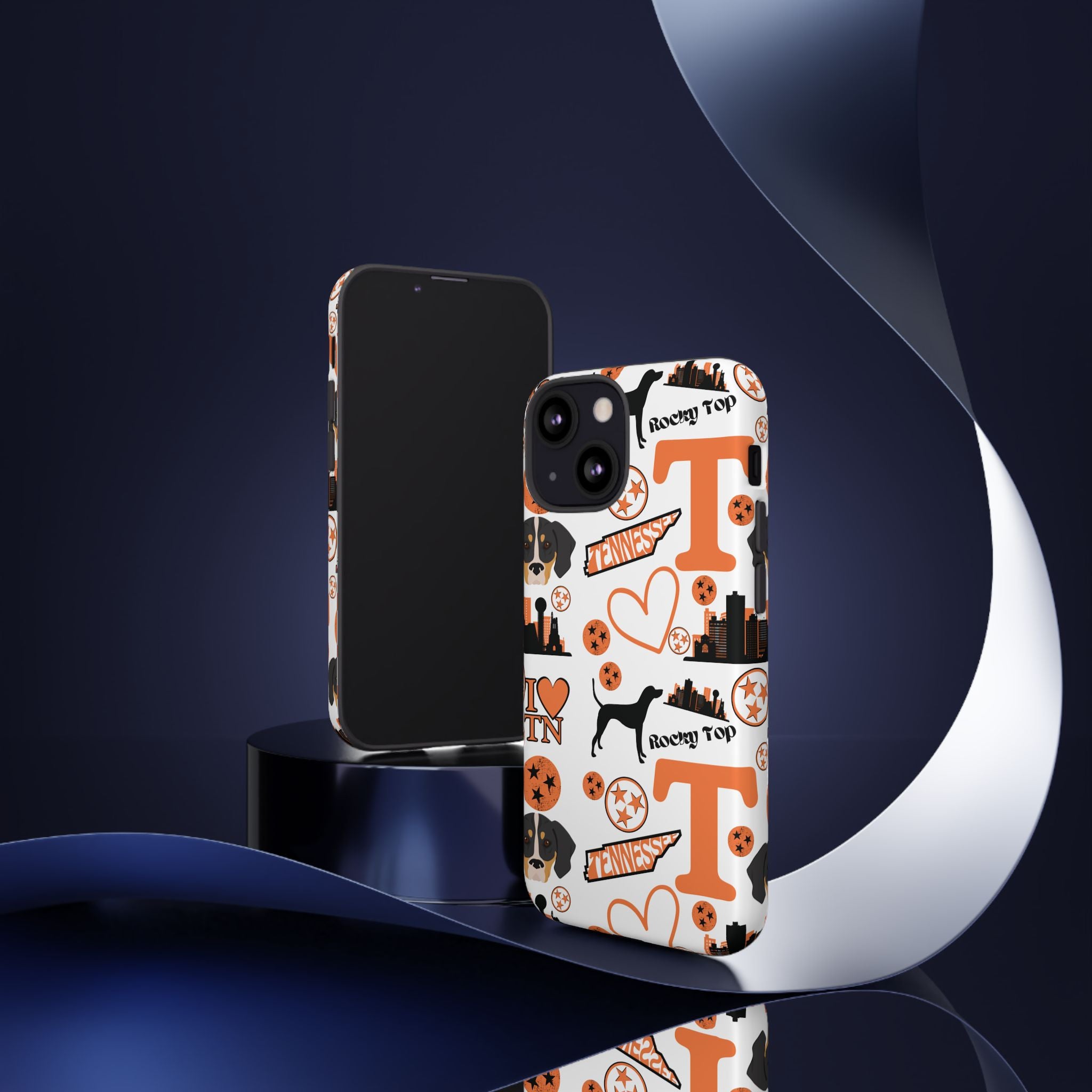 Tennessee Vols pattern Phone Case | Nashville skyline, Volunteers , orange and white