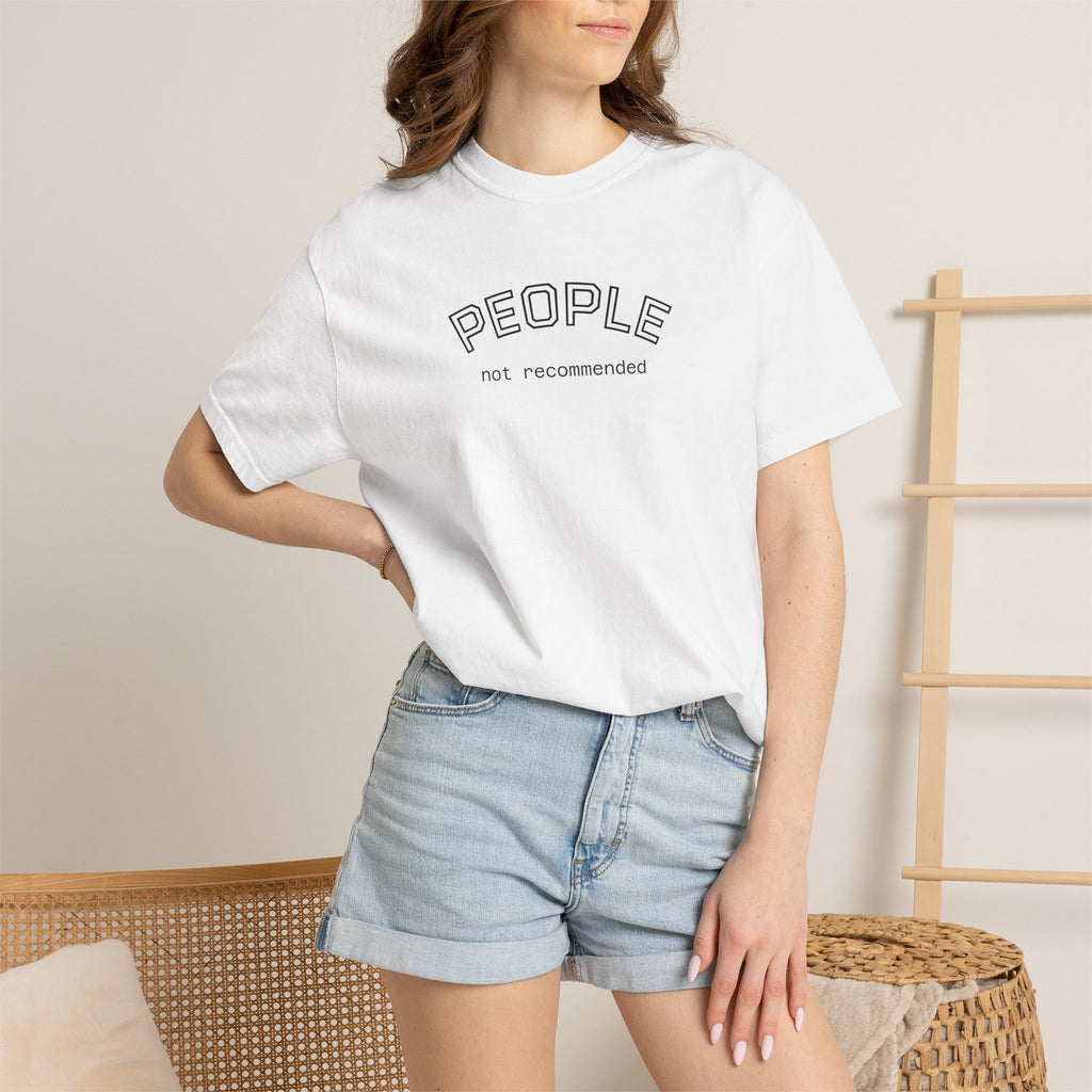 People not recommended Comfort COlors tshirt