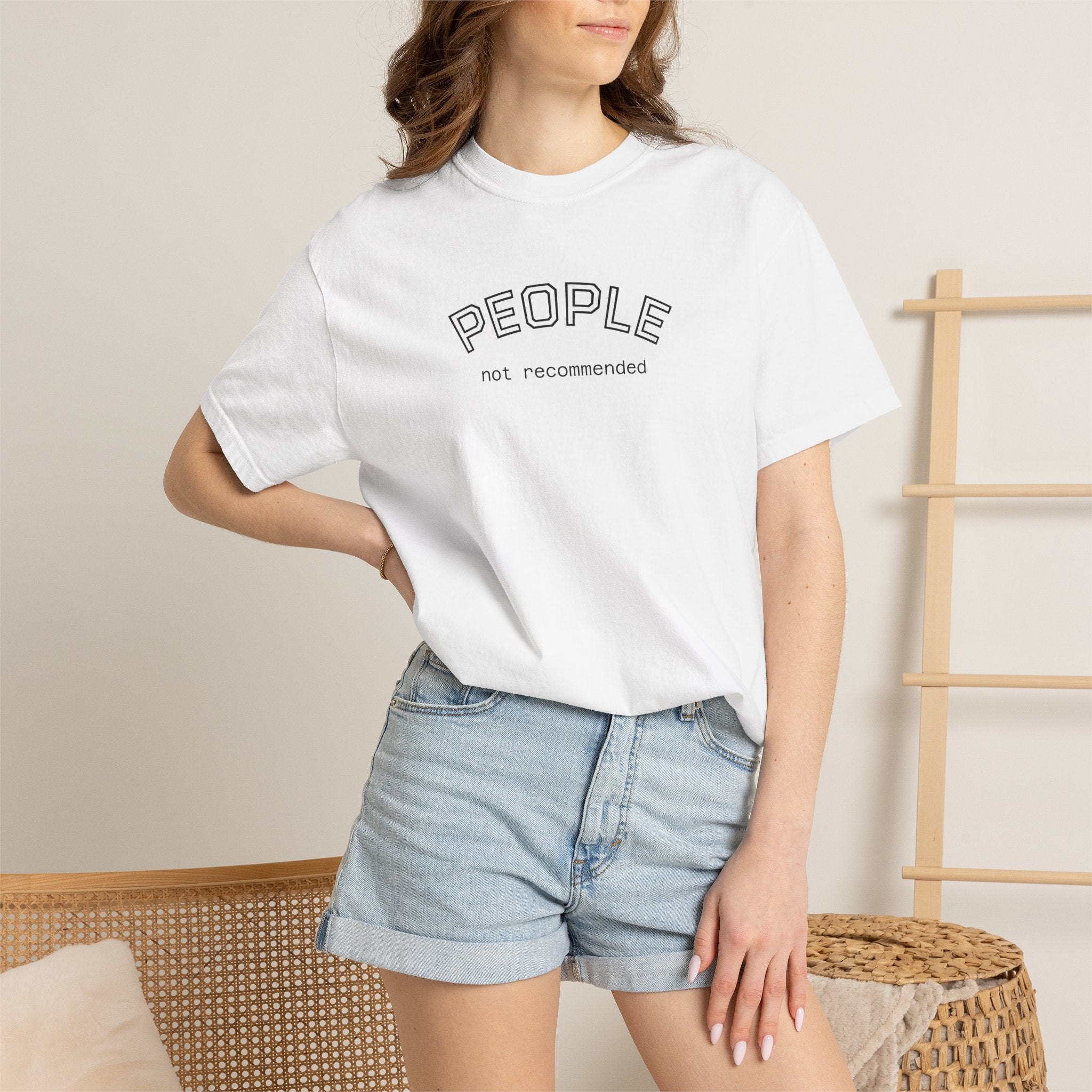 People not recommended Comfort COlors tshirt