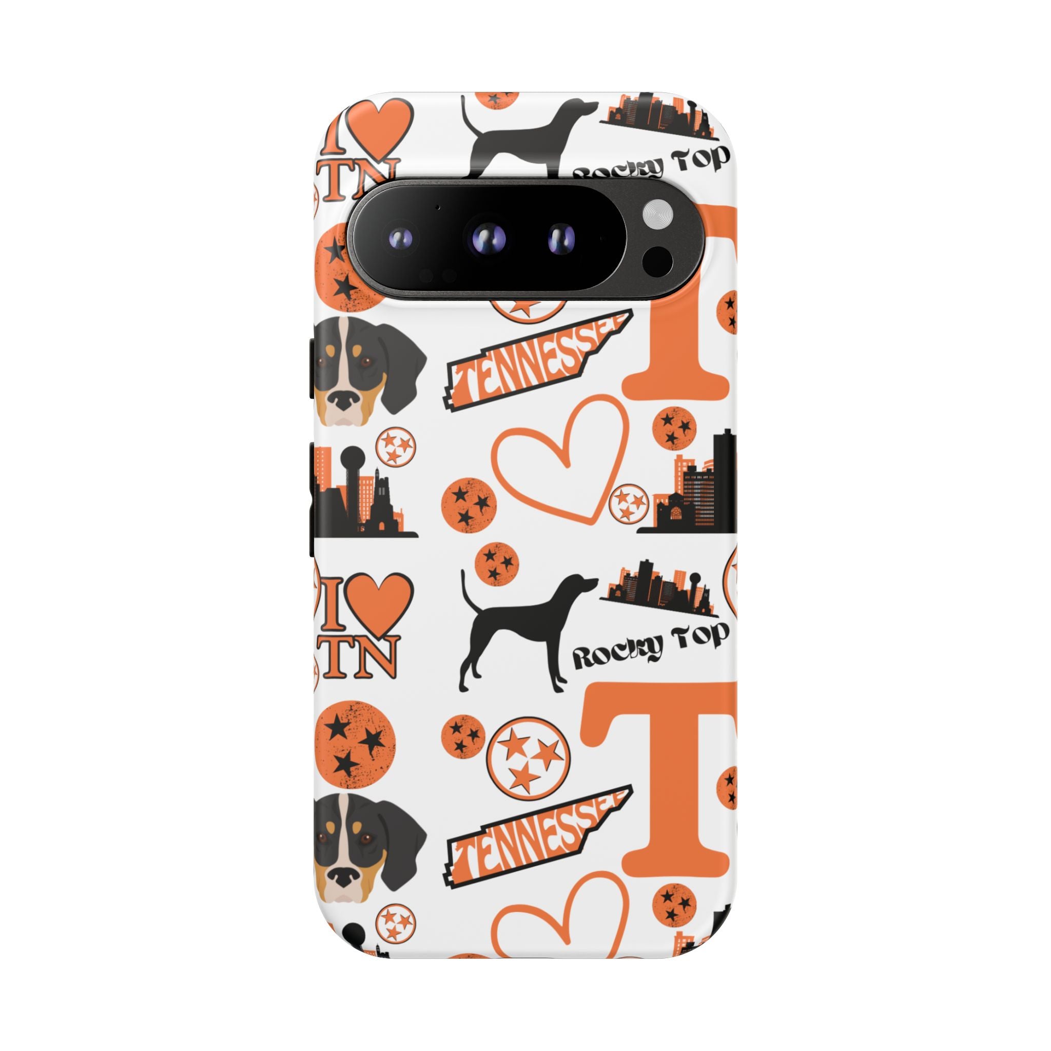 Tennessee Vols pattern Phone Case | Nashville skyline, Volunteers , orange and white