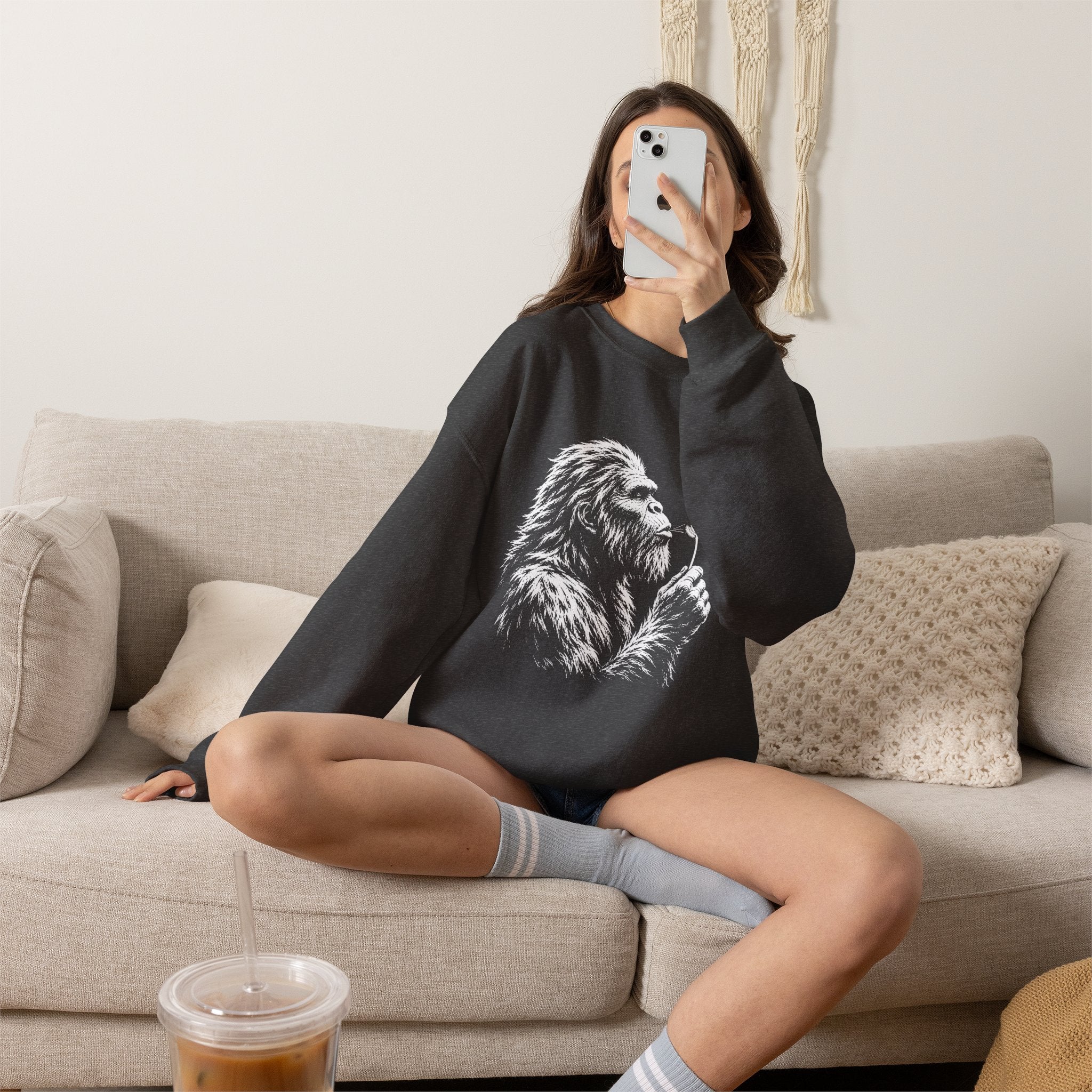 Bigfoot Dandelion Gildan Sweatshirt