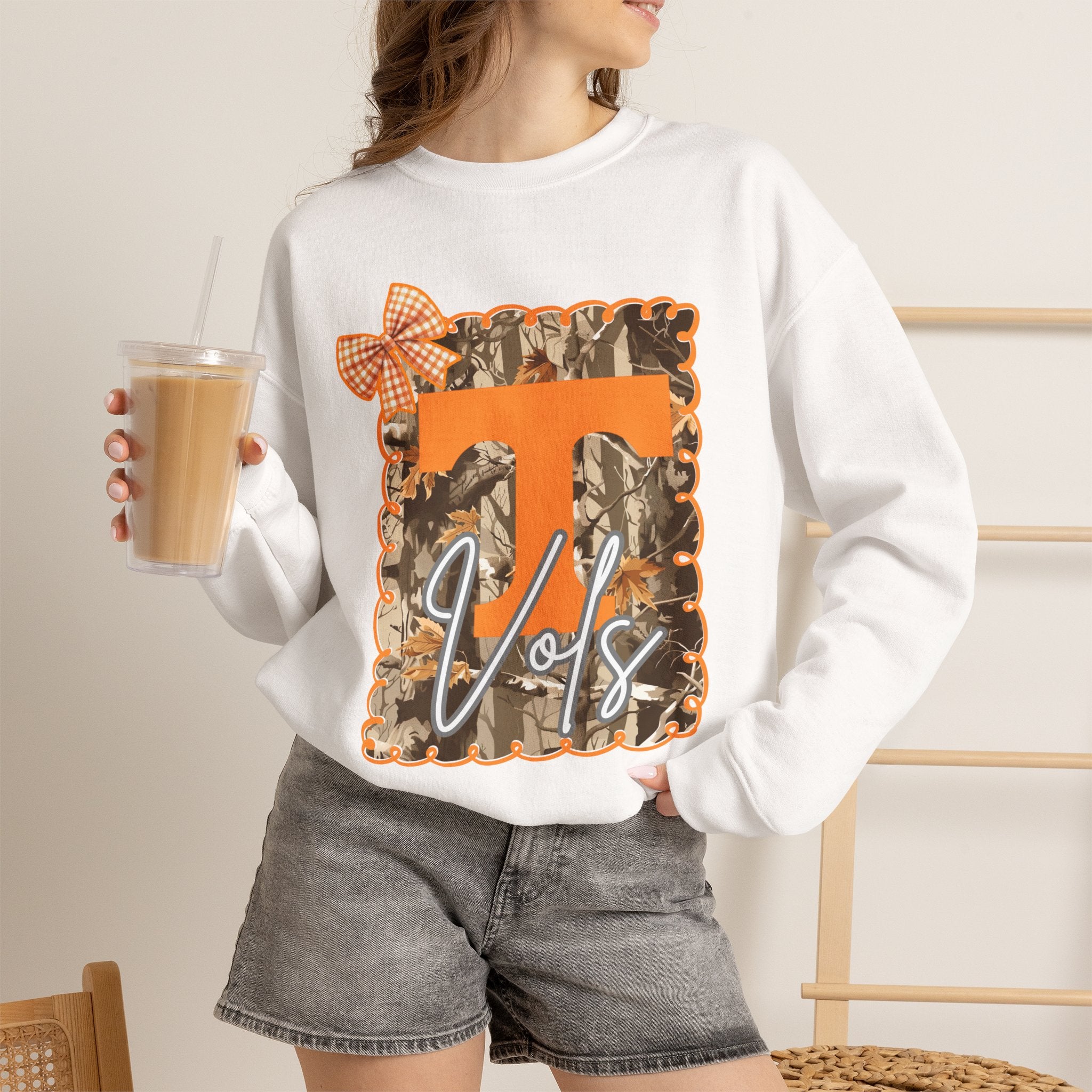 TN Vols Camouflage Graphic Sweatshirt | Tennessee Volunteers clothing gifts