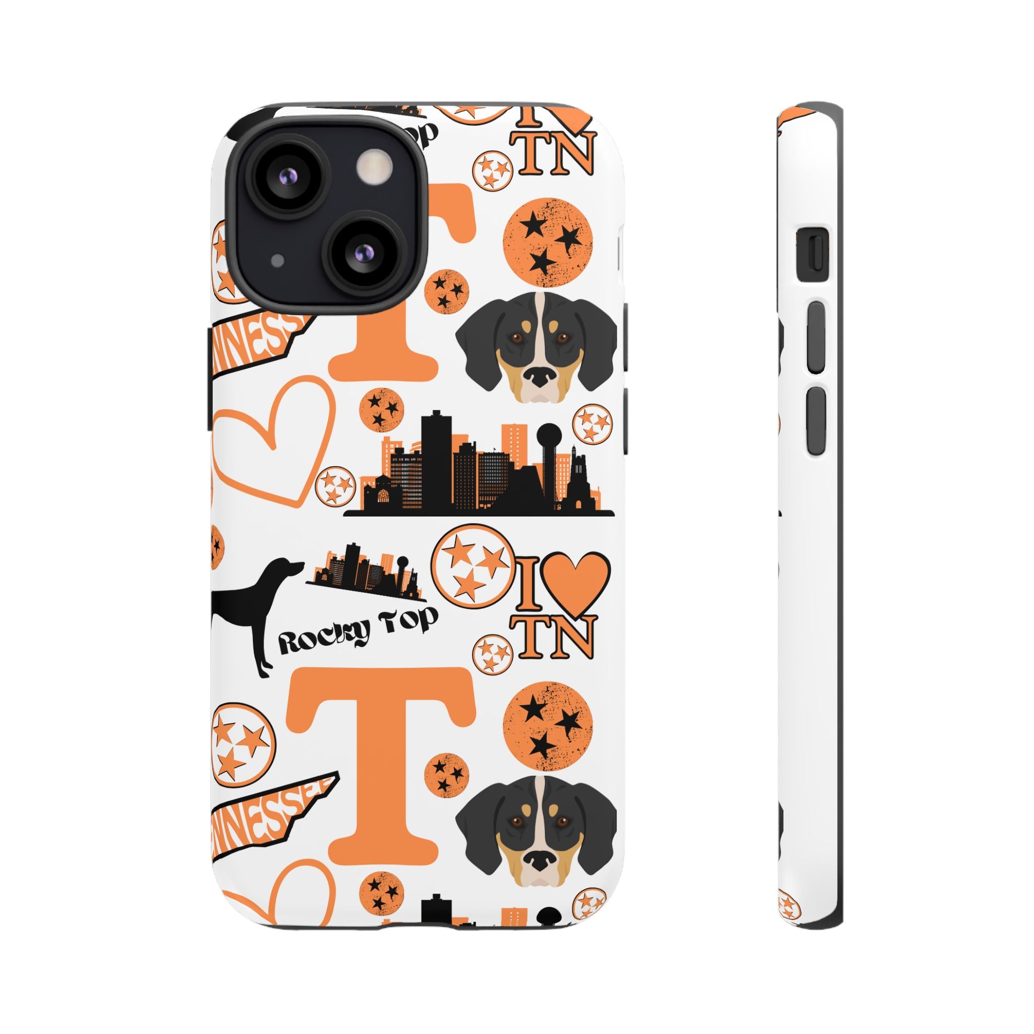 Tennessee Vols pattern Phone Case | Nashville skyline, Volunteers , orange and white