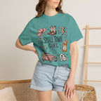 Small town girl , Jesus and sweet tea girl, comfort colors tee