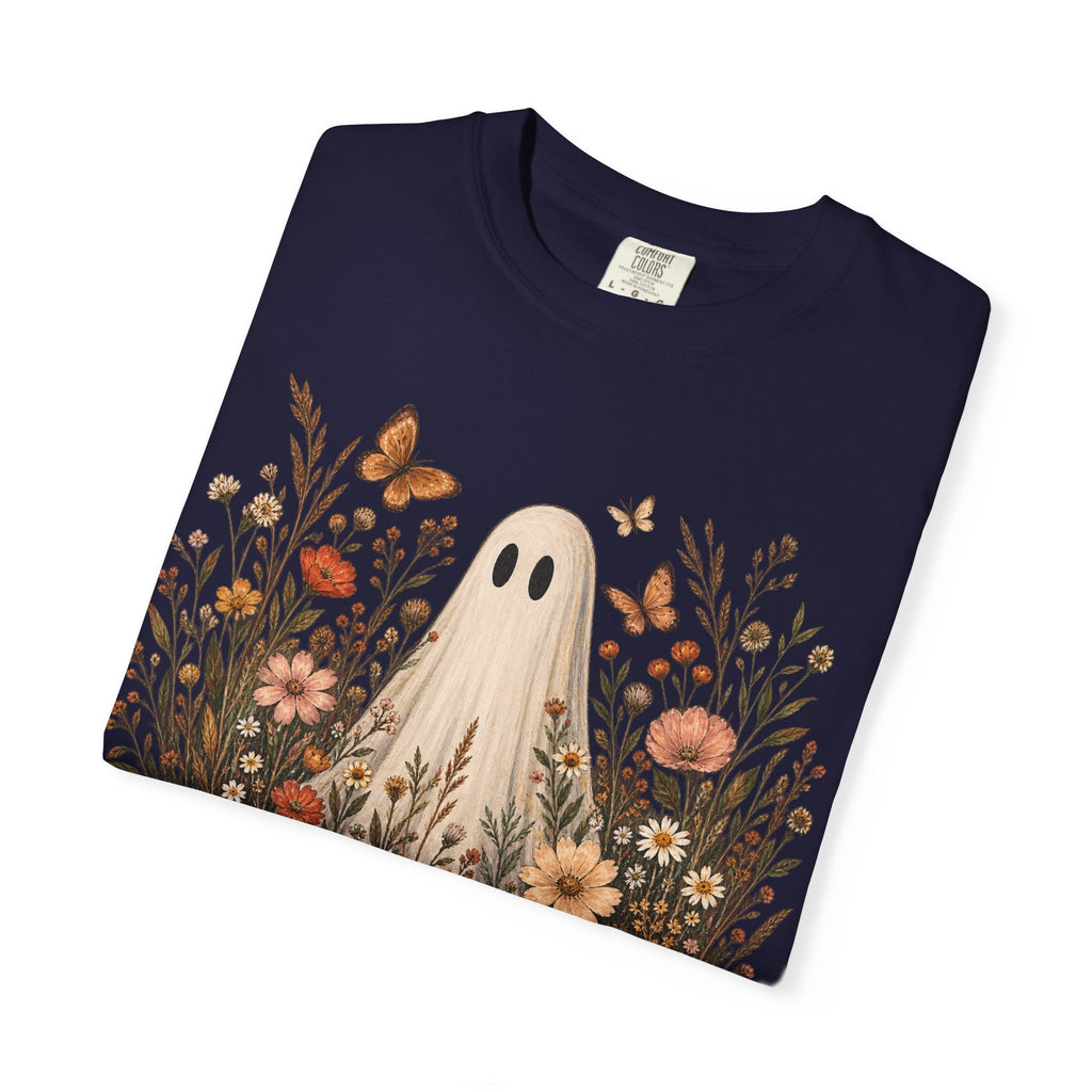 Ghost in wildflowers Comfort Colors Unisex Garment-Dyed T-shirt
