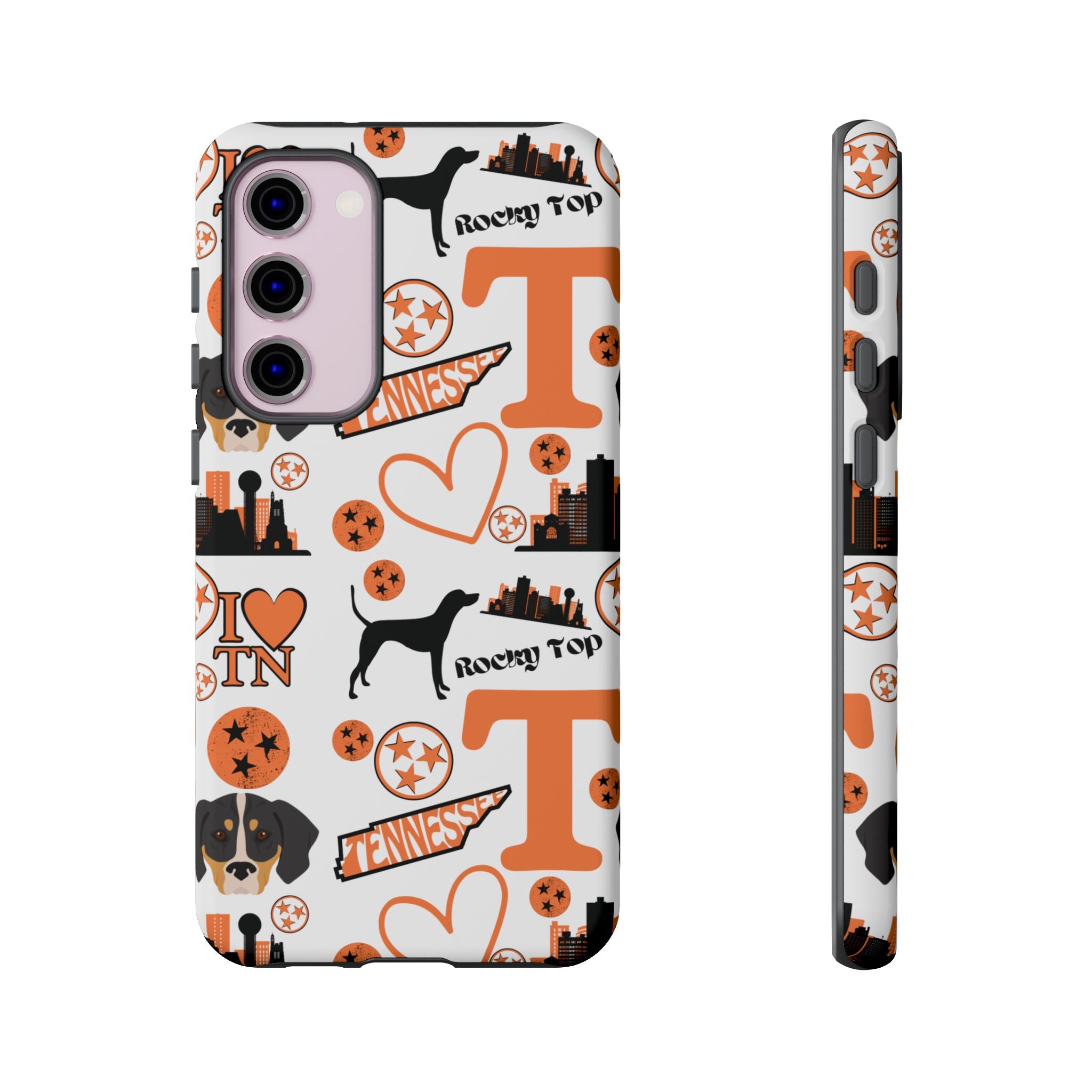 Tennessee Vols pattern Phone Case | Nashville skyline, Volunteers , orange and white