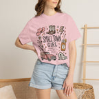 Small town girl , Jesus and sweet tea girl, comfort colors tee