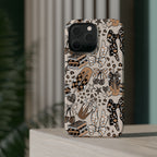 Cheetah bows iced coffee love Magnetic Impact-Resistant Cases