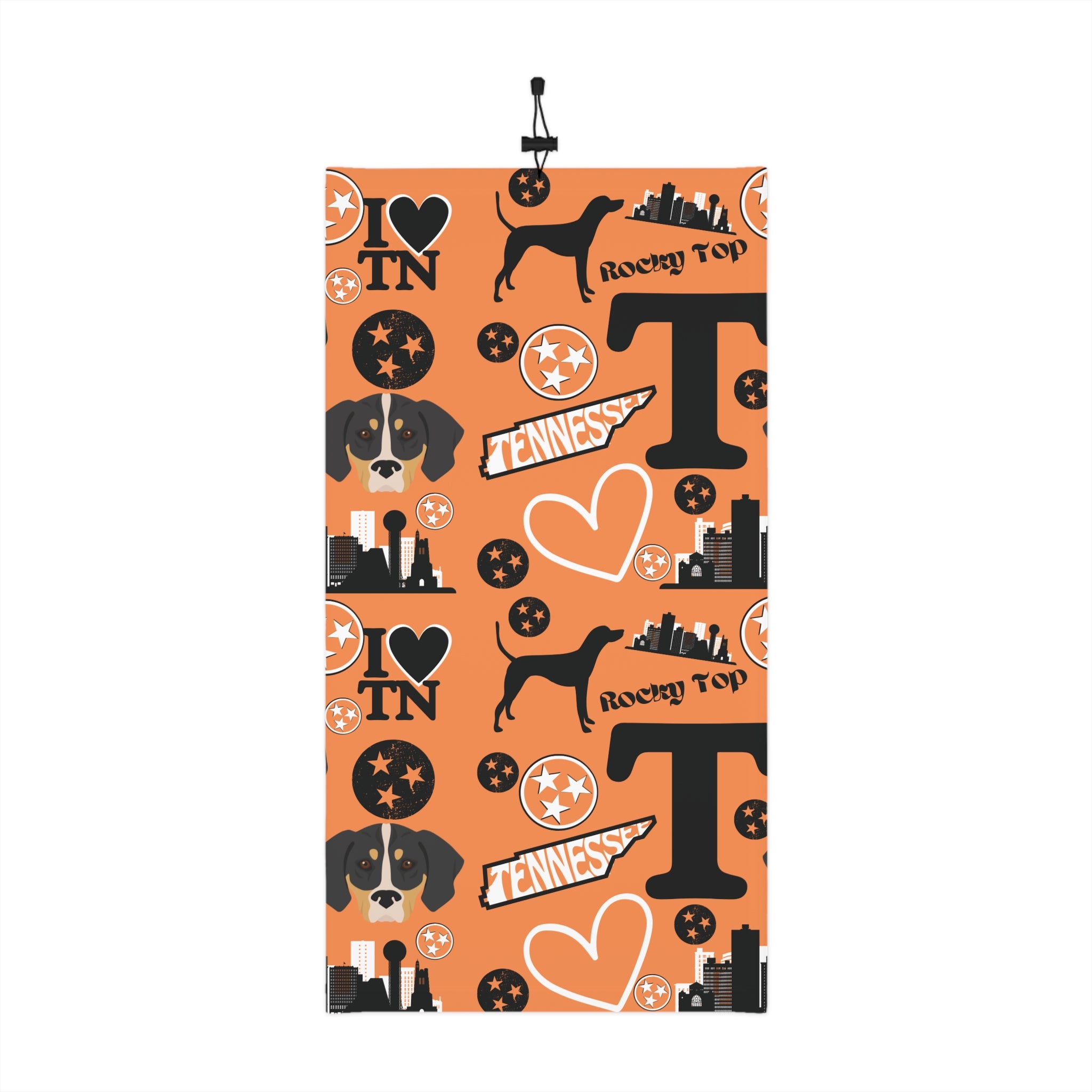 Tennessee Pattern Neck Gaiter | Fleece TN warm gift wear