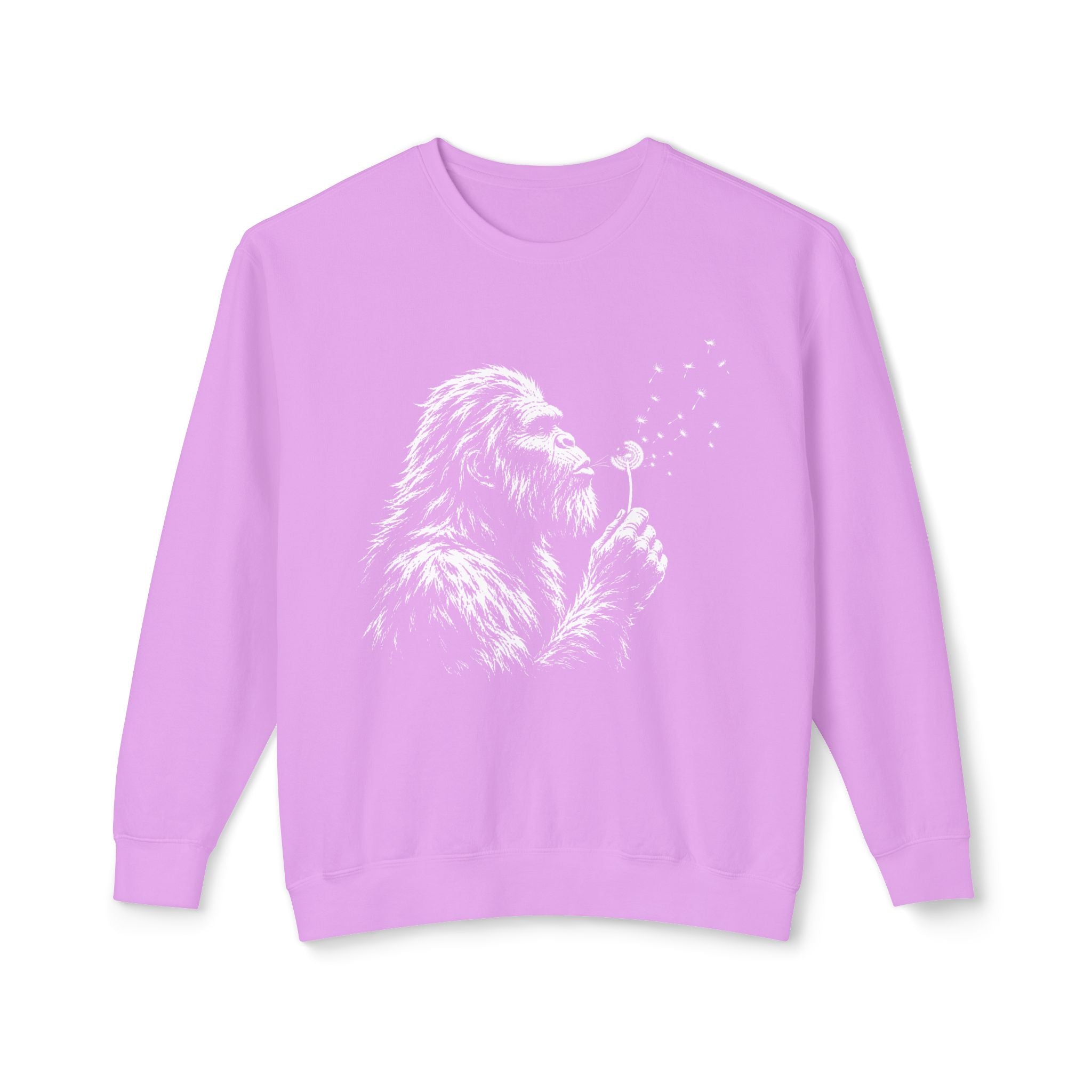 Bigfoot Dandelion Comfort Colors Sweatshirt