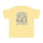 Youth Tee — "Those Are My Bros" Football Players Graphic