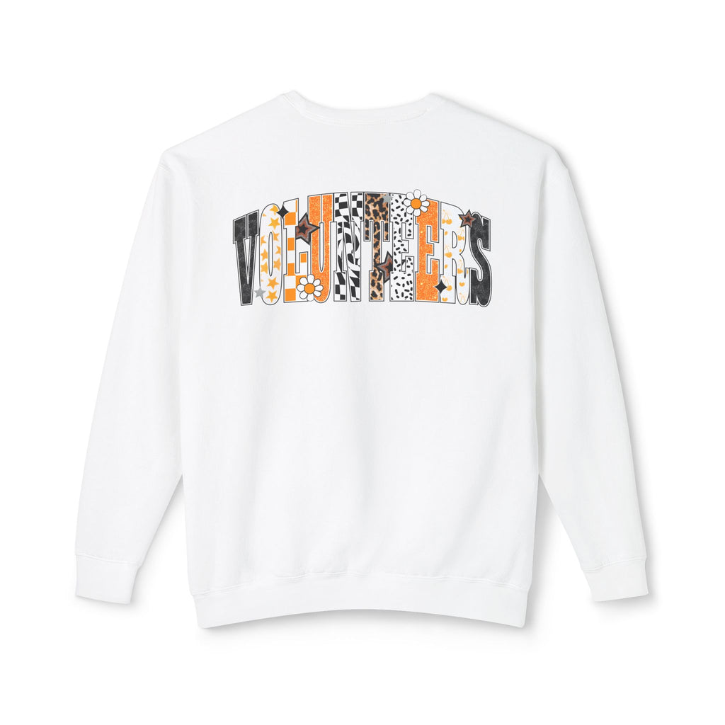 Tennessee Vols Volunteer on back side comfort colors sweatshirt for women