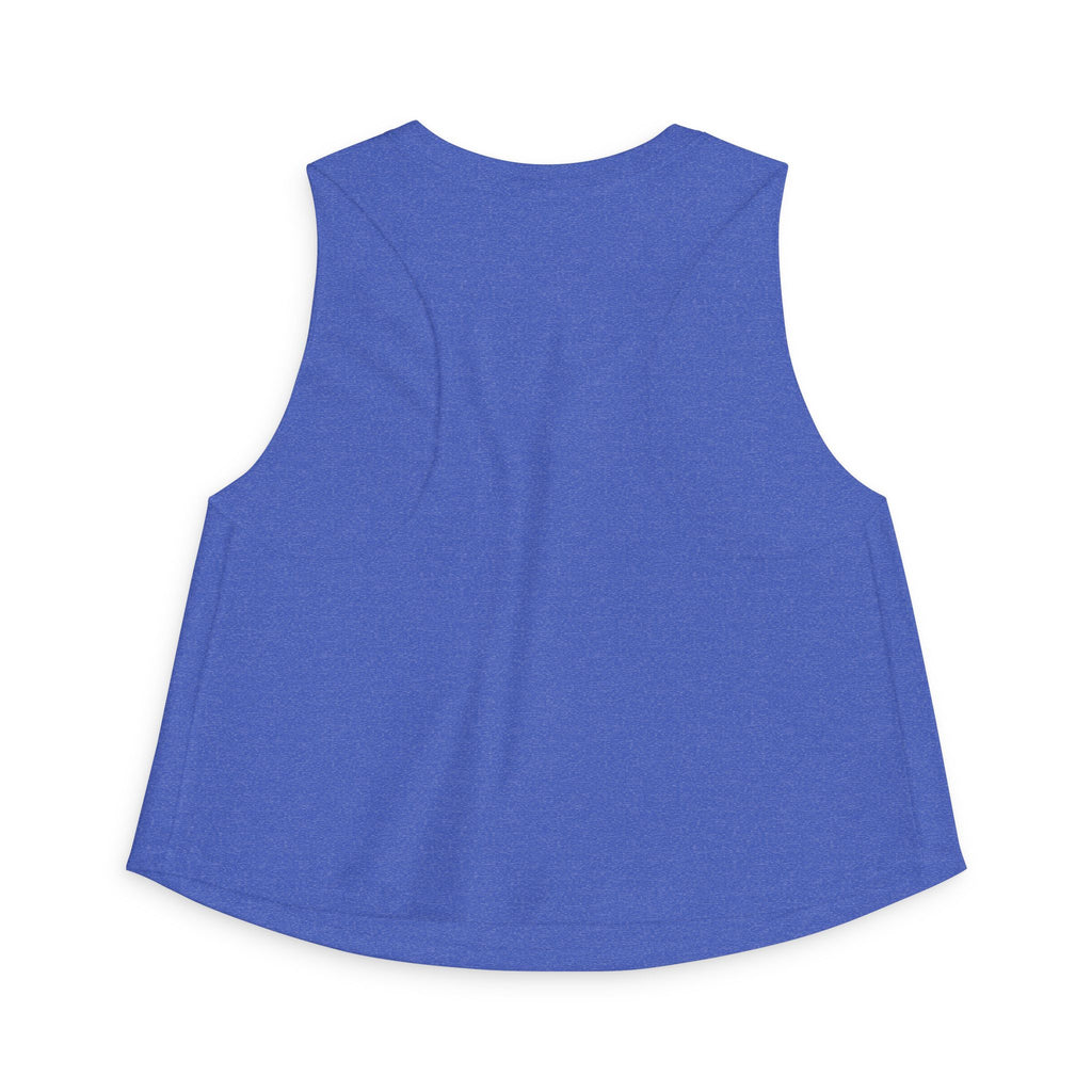 Crop Top — "Working On My Booty" Cute Ghost Weightlifting Fitness Tank