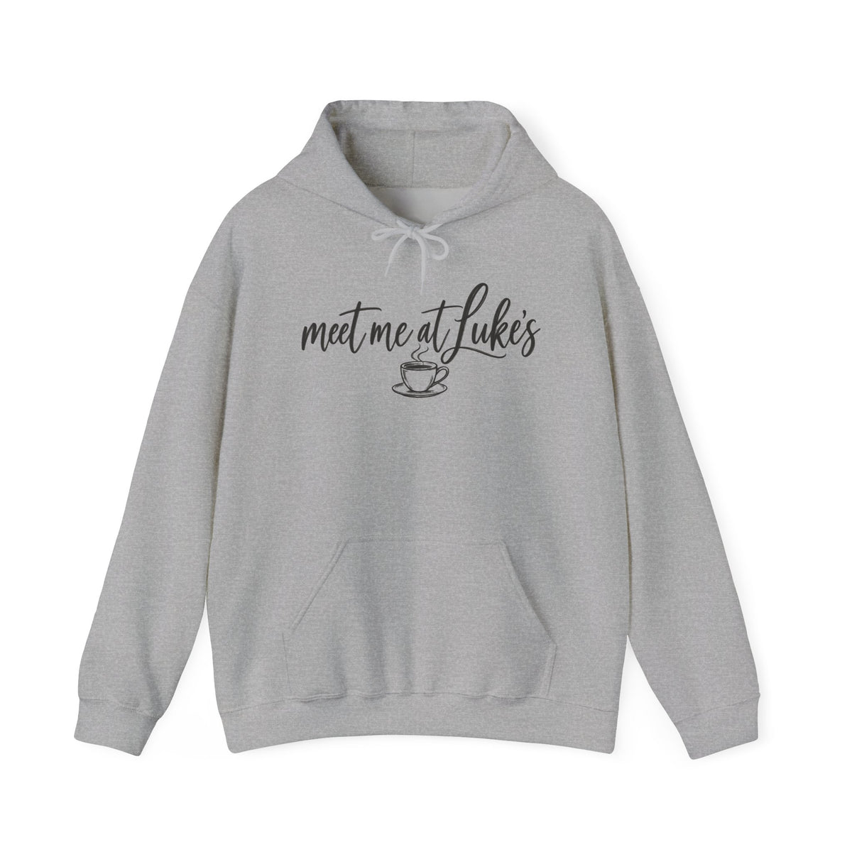 Meet me at Luke's Stars Hollow Gilmore Girls Gildan Unisex Heavy Blend™ Hooded Sweatshirt
