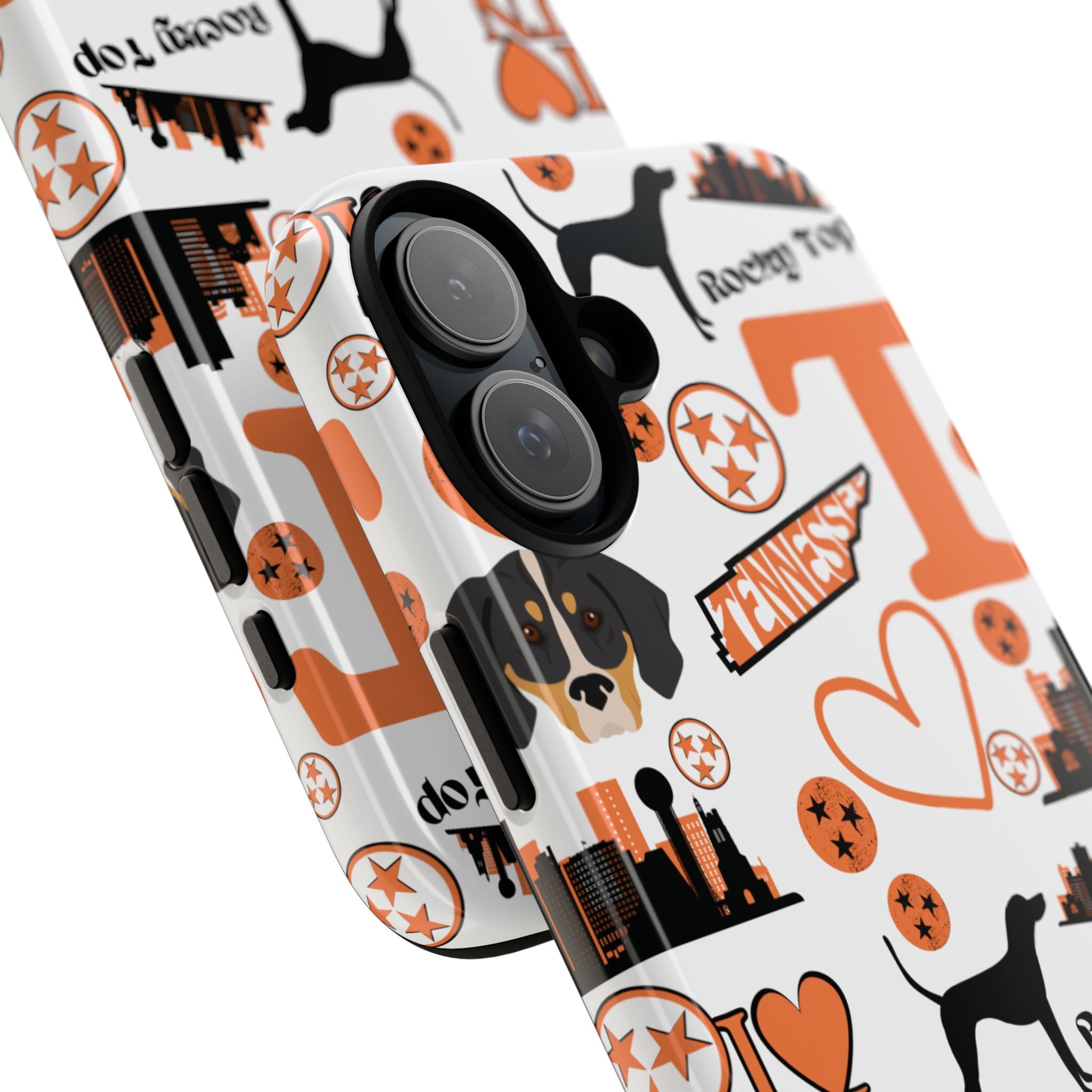 Tennessee Vols pattern Phone Case | Nashville skyline, Volunteers , orange and white