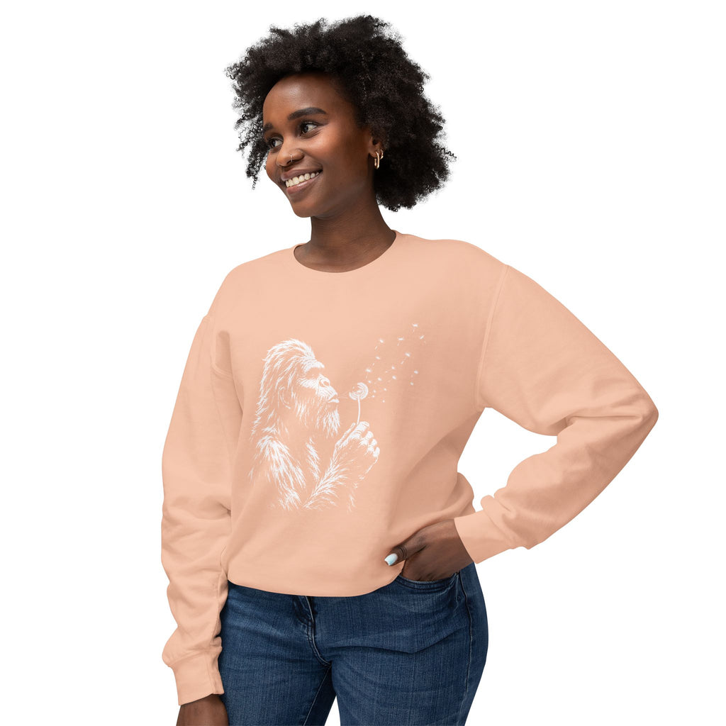 Bigfoot Dandelion Comfort Colors Sweatshirt