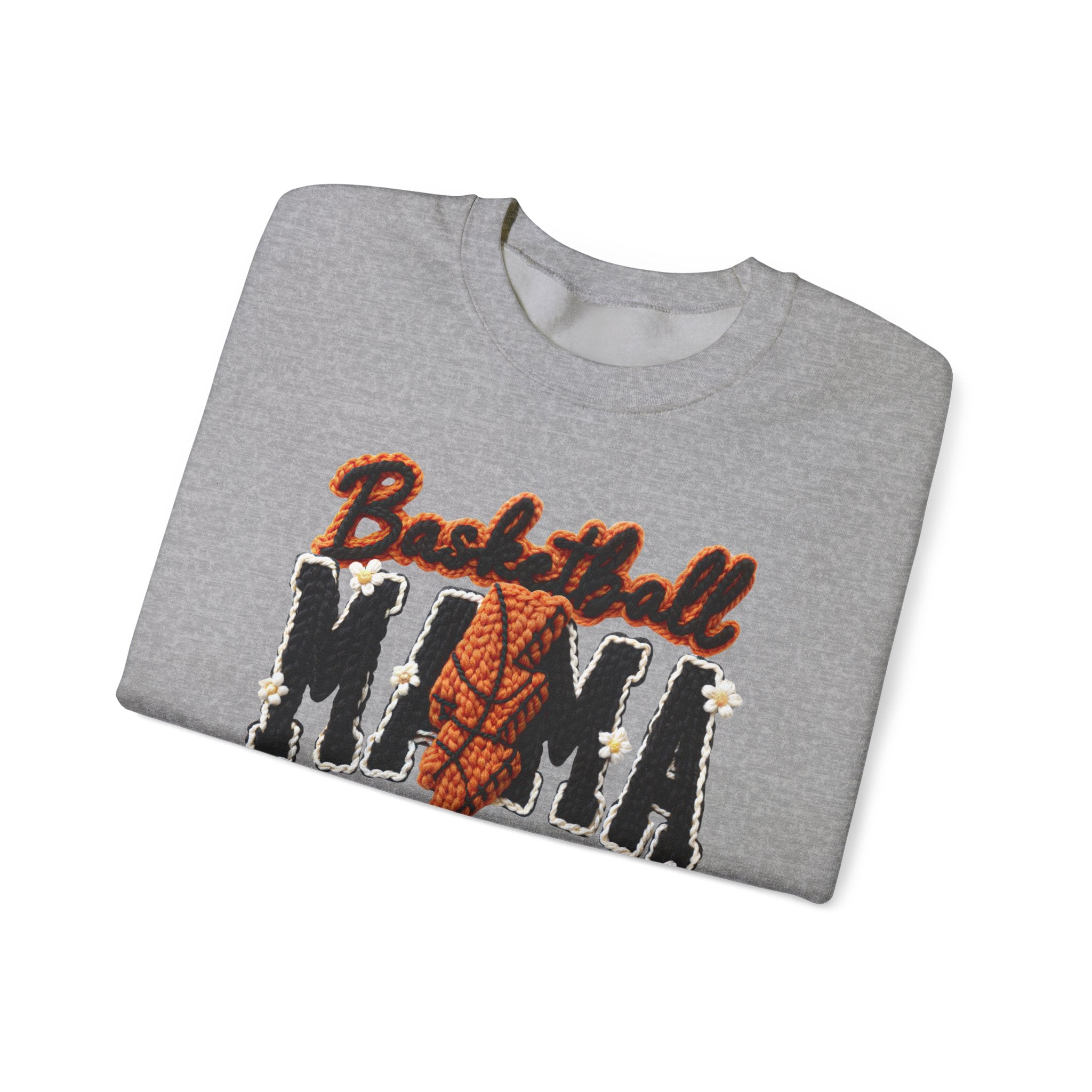 Basketball Mama Sweatshirt — Cozy Crewneck for Proud Hoops Moms