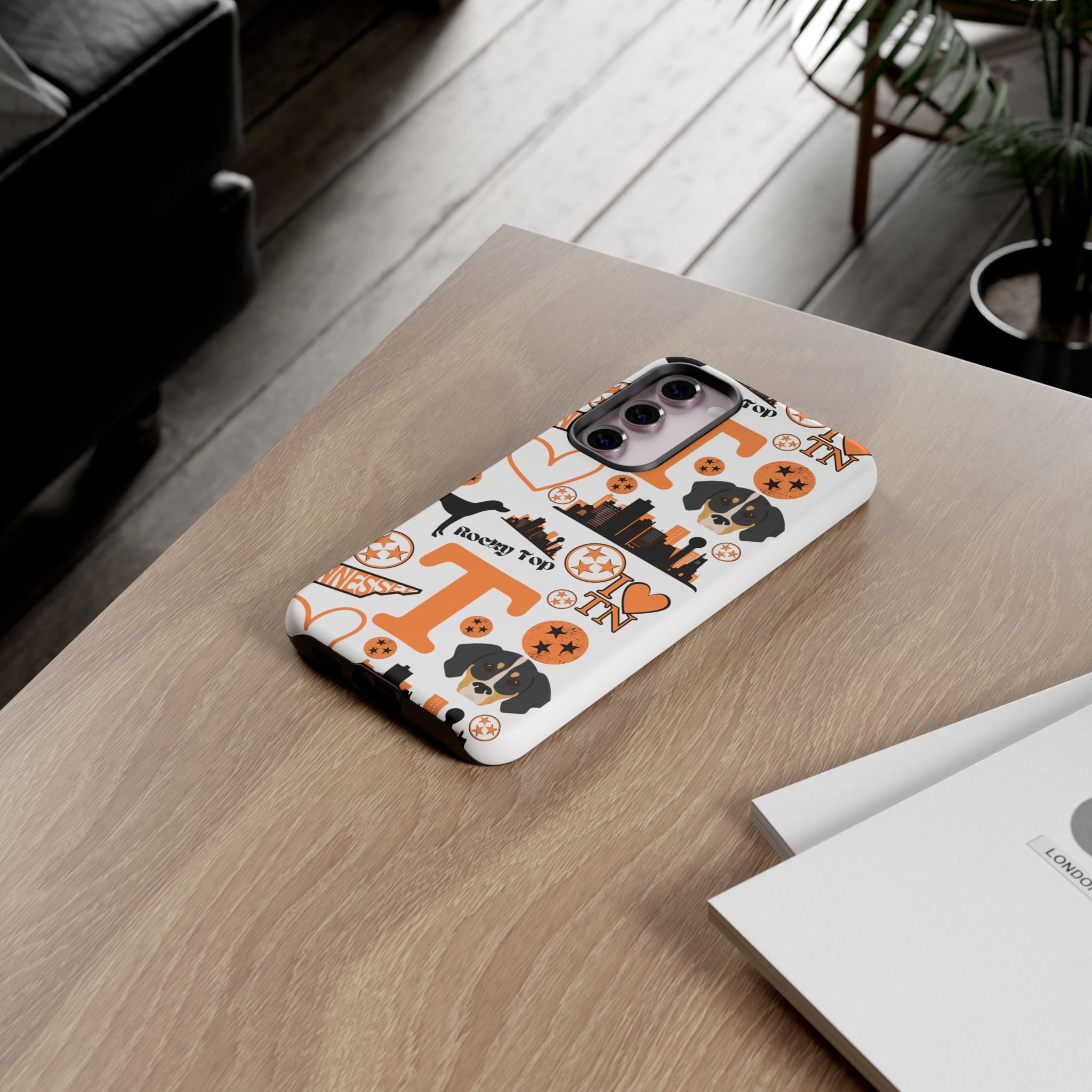 Tennessee Vols pattern Phone Case | Nashville skyline, Volunteers , orange and white