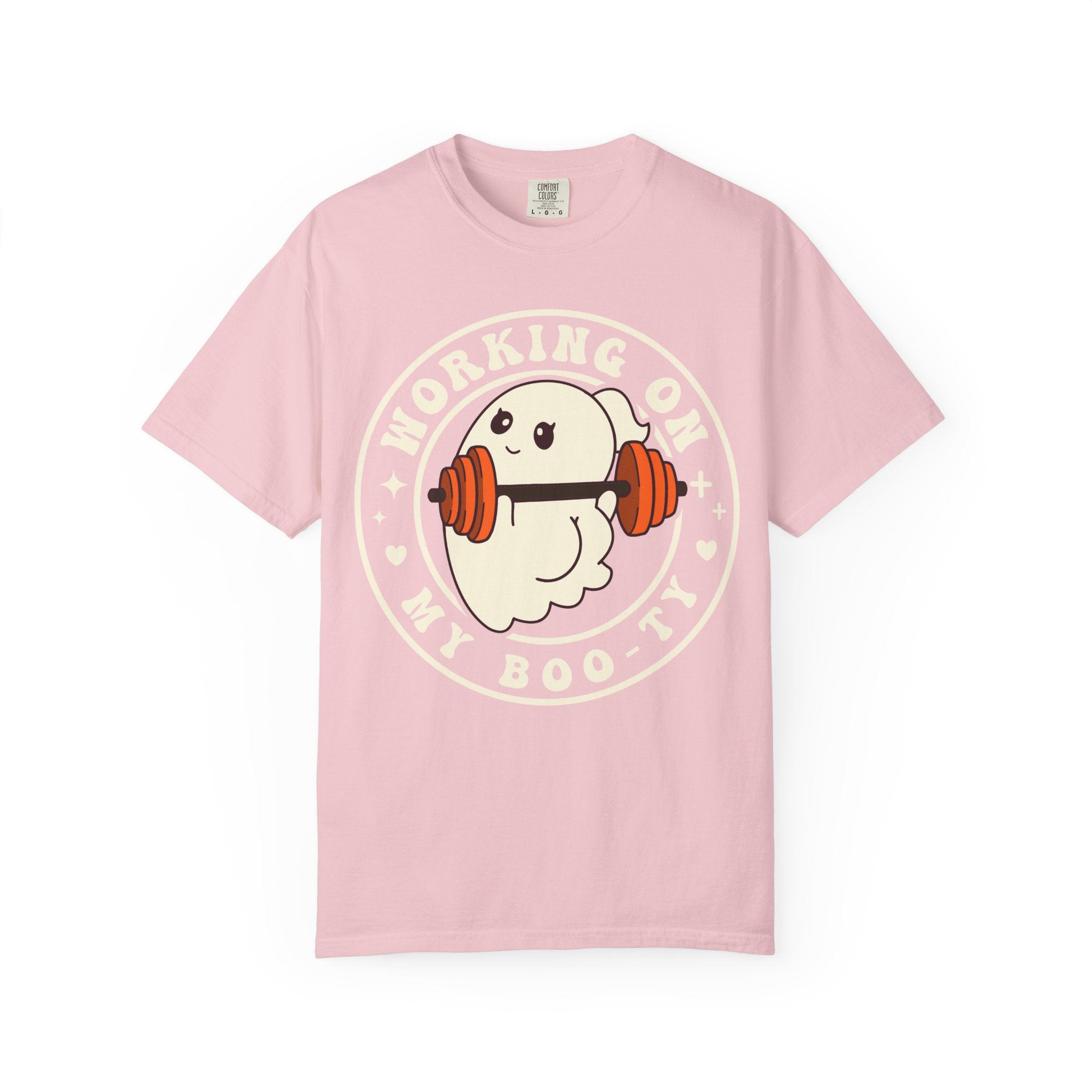 Ghost Lifter T-Shirt — Cute Ghost Weightlifting Gym Tee