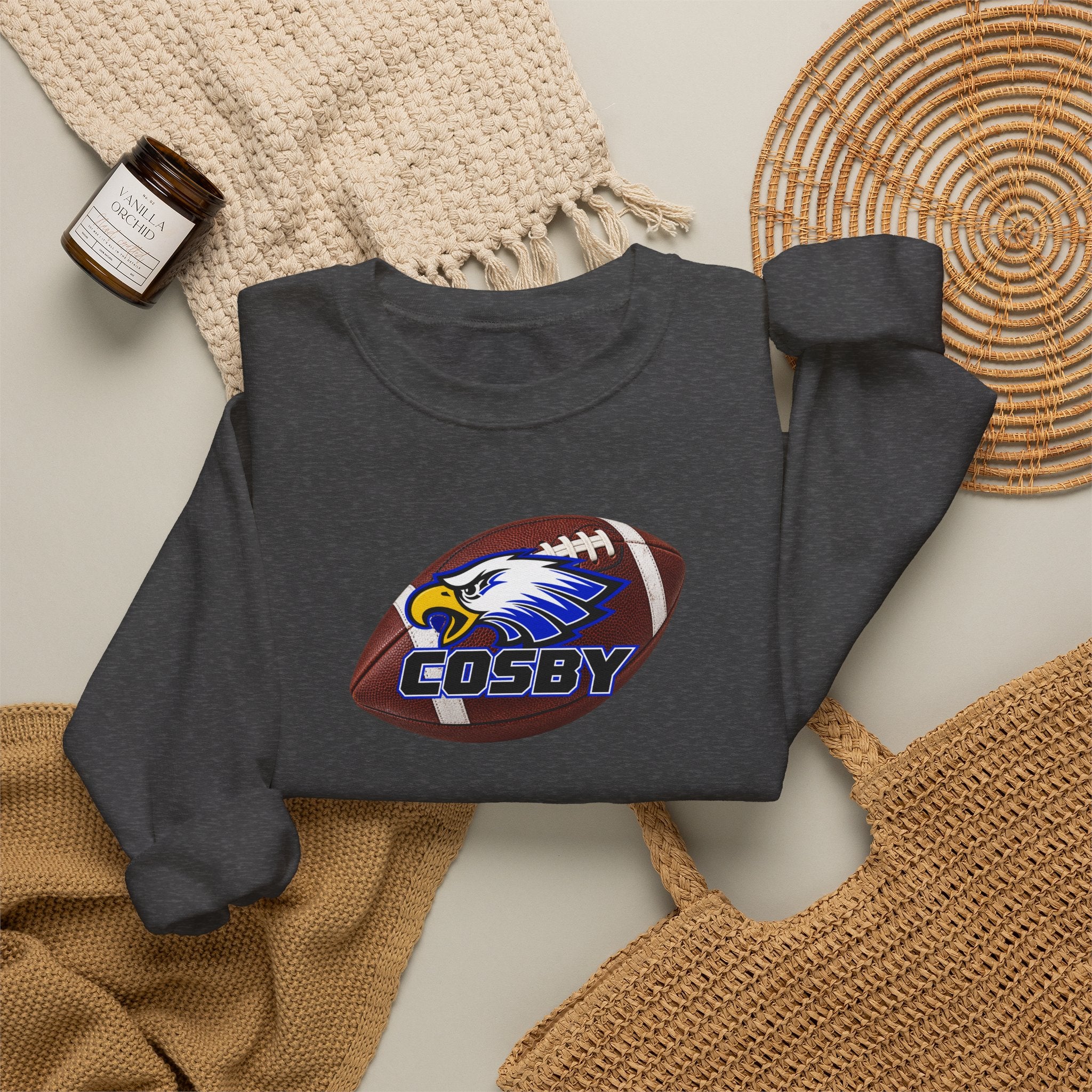 Cosby Football Unisex Heavy Blend™ Crewneck Sweatshirt