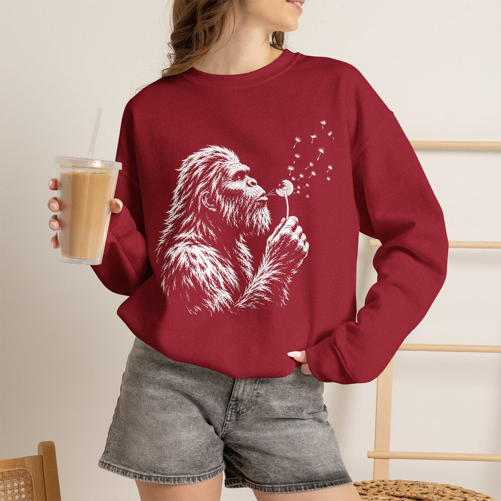 Bigfoot Dandelion Gildan Sweatshirt