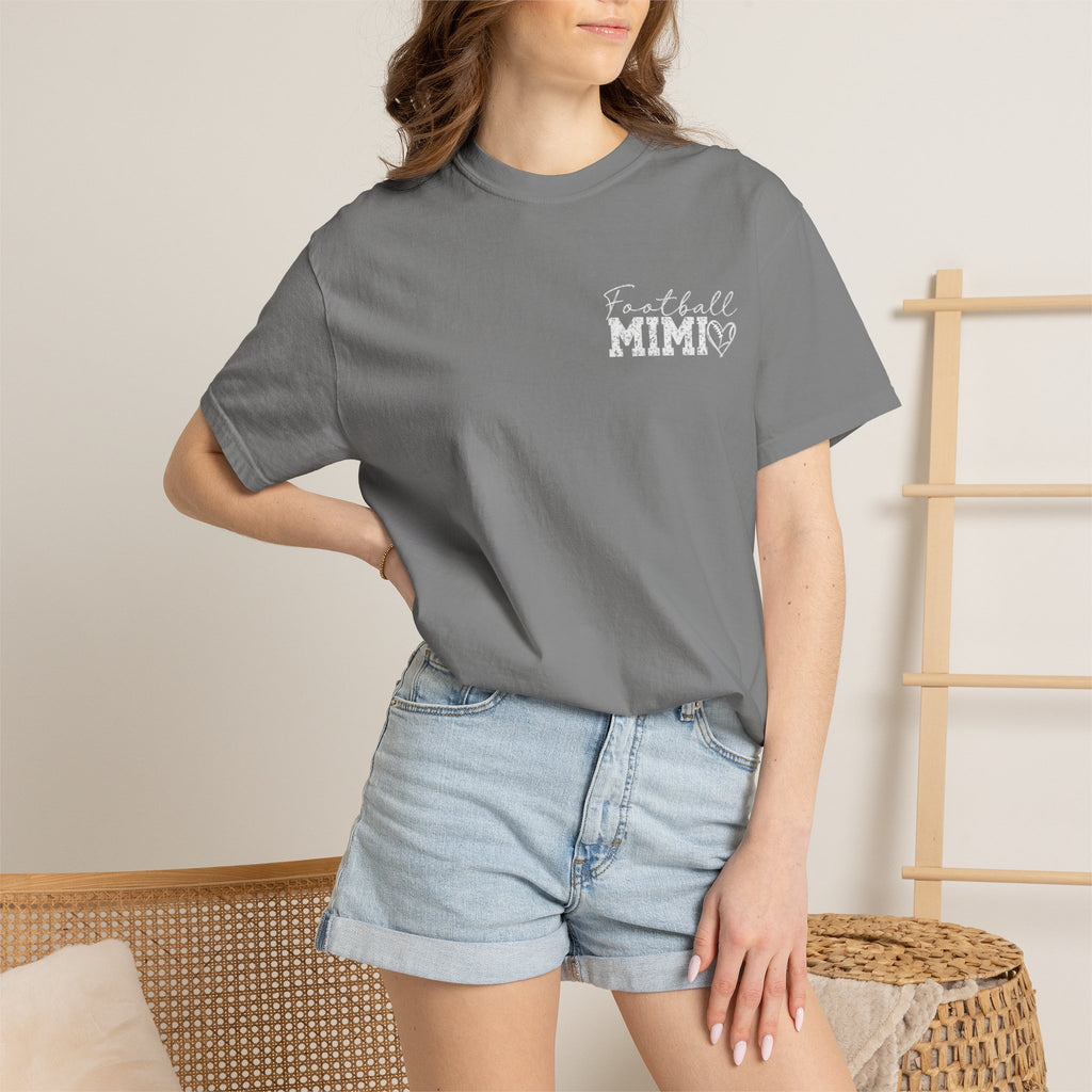 MIMI Customizable numbers and names football comfort colors shirt