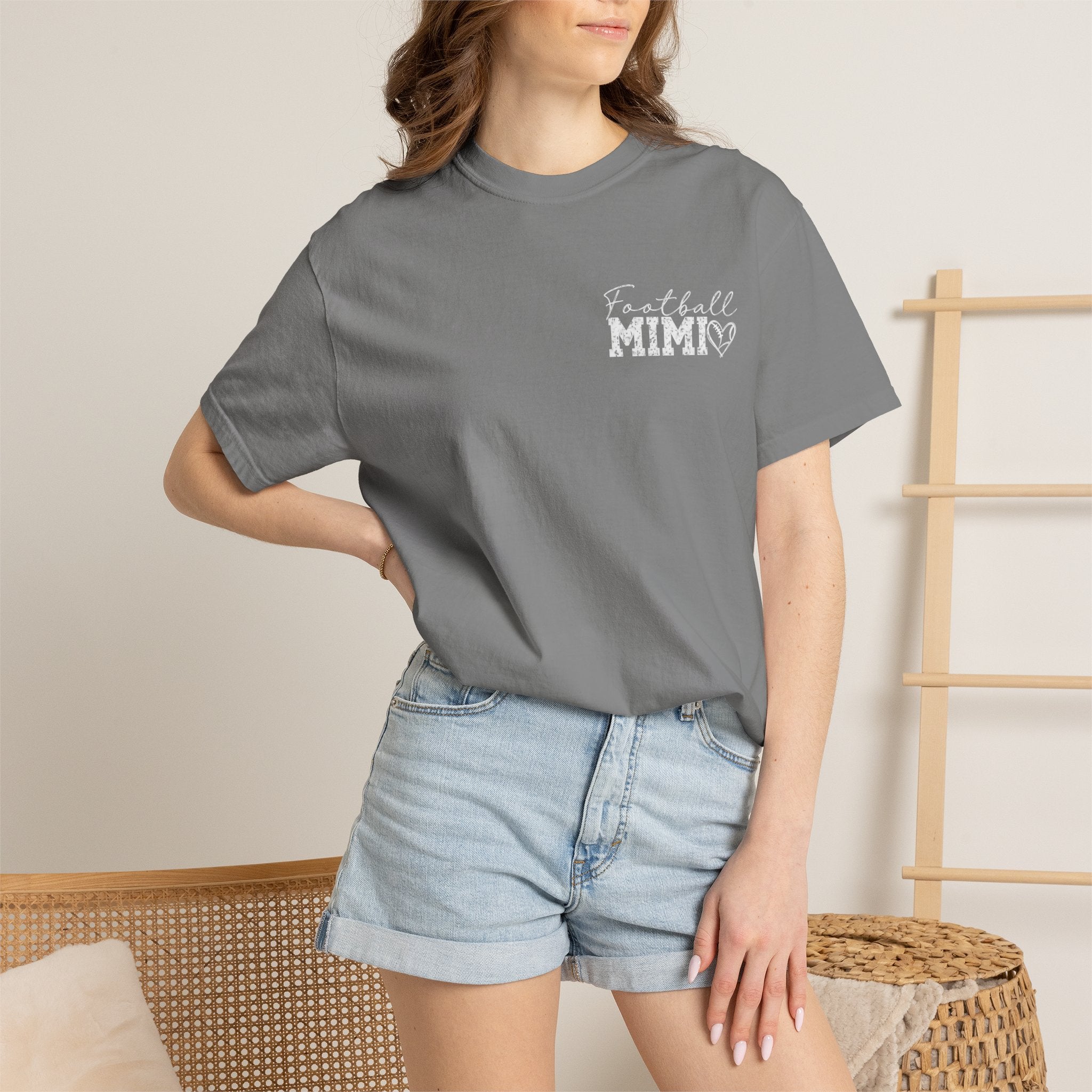 MIMI Customizable numbers and names football comfort colors shirt