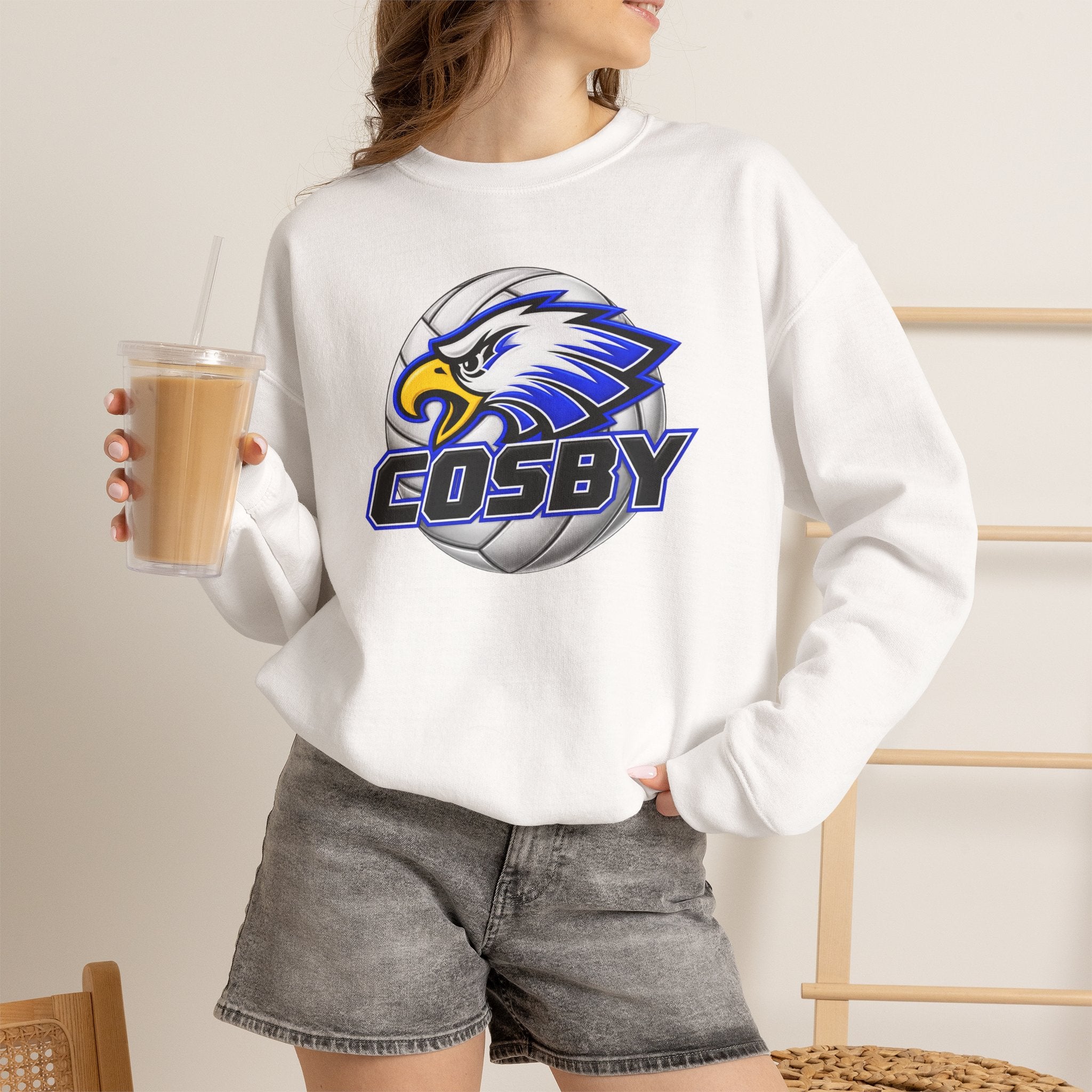 Volleyball Cosby Unisex Heavy Blend™ Crewneck Sweatshirt