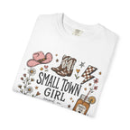 Small town girl , Jesus and sweet tea girl, comfort colors tee