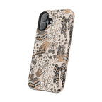 Cheetah bows iced coffee love Magnetic Impact-Resistant Cases