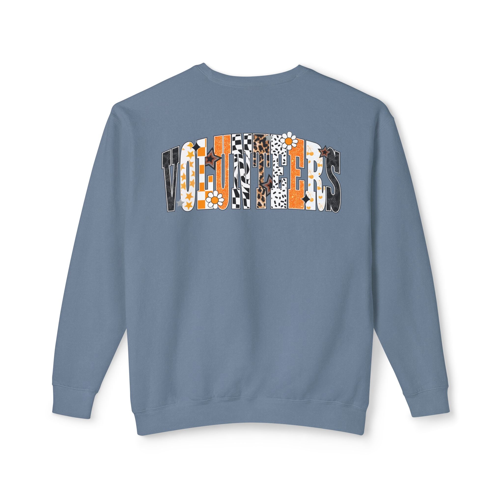 Tennessee Vols Volunteer on back side comfort colors sweatshirt for women