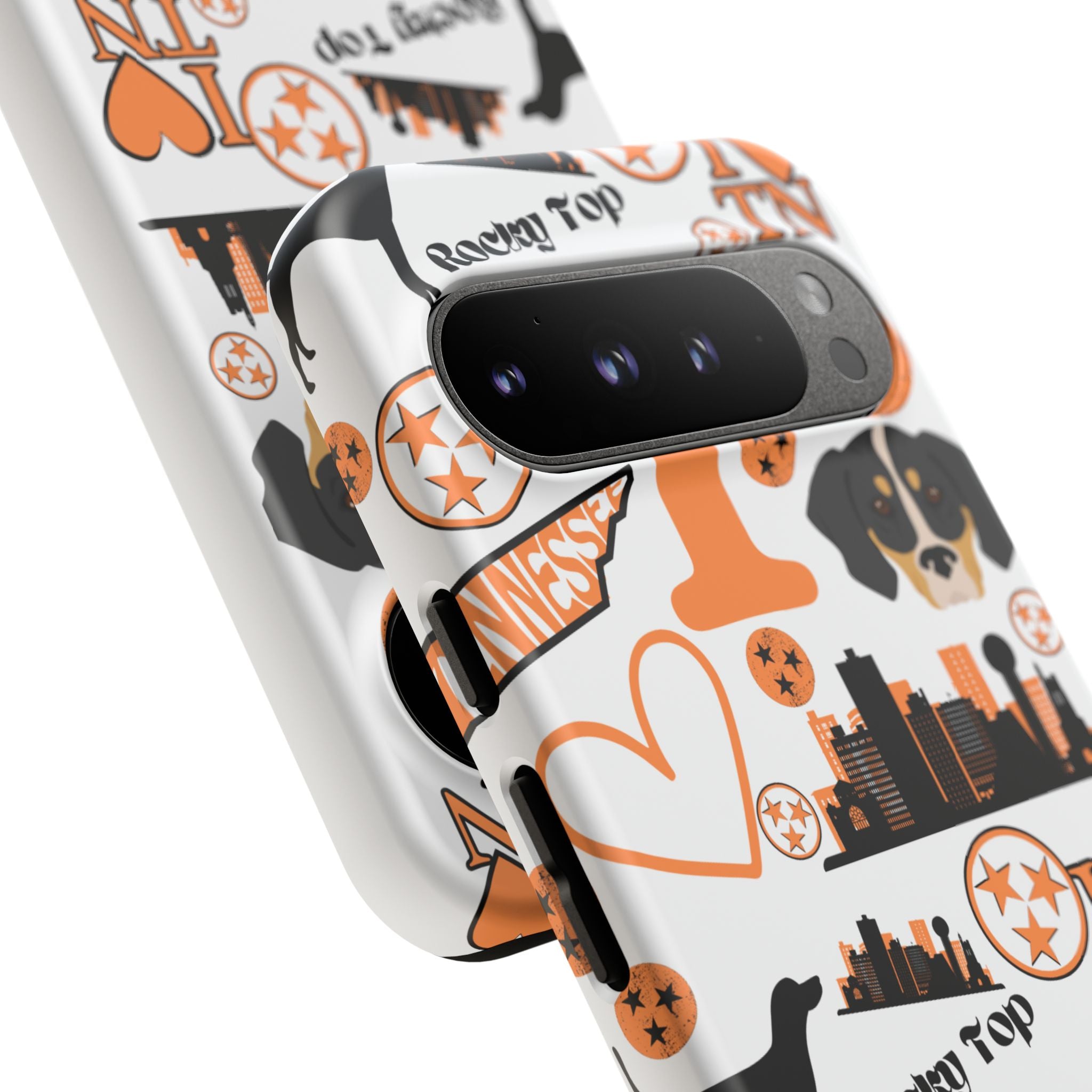 Tennessee Vols pattern Phone Case | Nashville skyline, Volunteers , orange and white