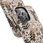 Cheetah bows iced coffee love Magnetic Impact-Resistant Cases