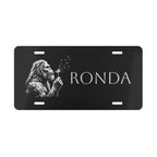 Sasquatch Name Vanity Plate — Personalized Monochrome License-Style Sign
