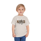 Mama's Boy Toddler matching Tee — Leopard Print Graphic Shirt for Baby Boys