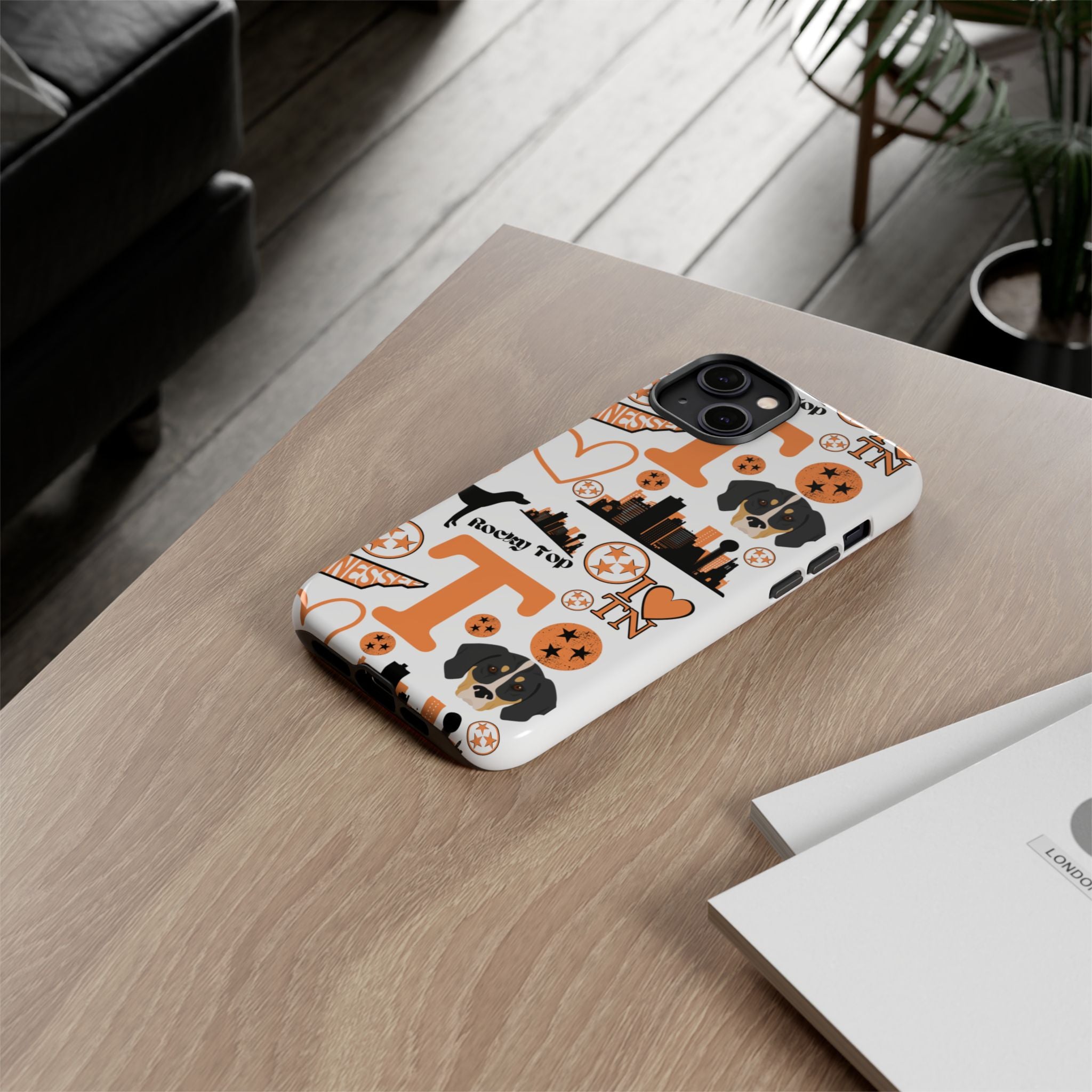 Tennessee Vols pattern Phone Case | Nashville skyline, Volunteers , orange and white