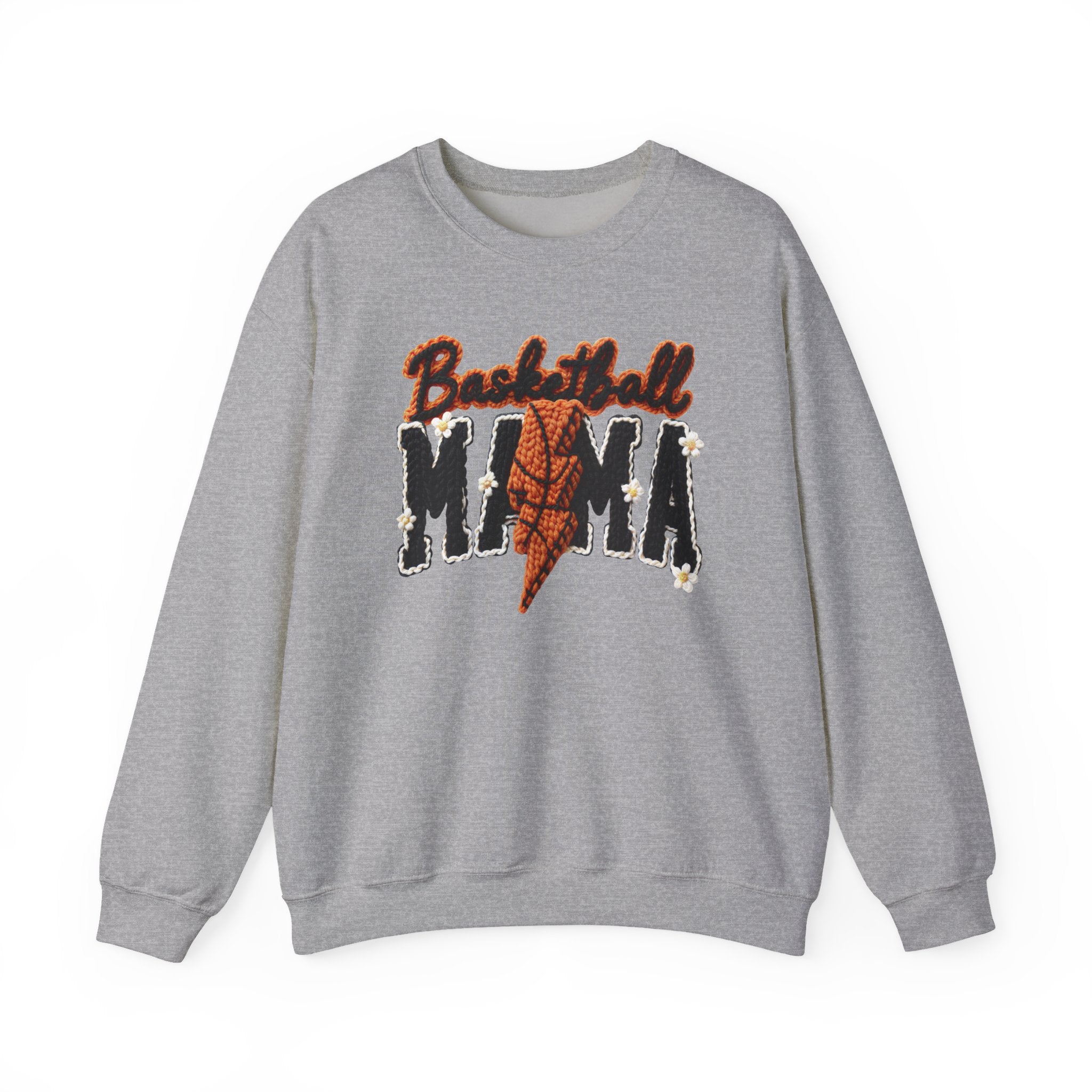 Basketball Mama Sweatshirt — Cozy Crewneck for Proud Hoops Moms