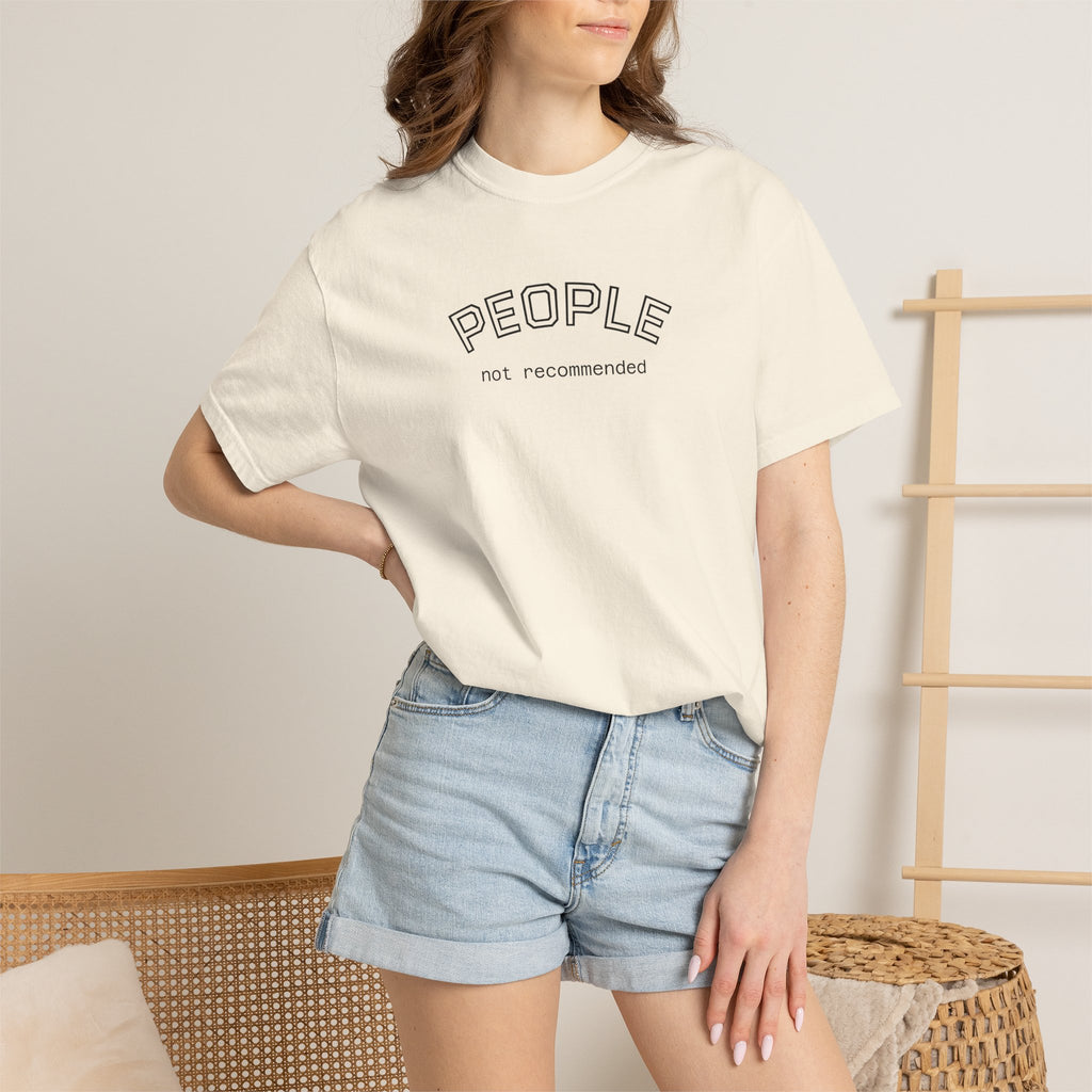 People not recommended Comfort COlors tshirt