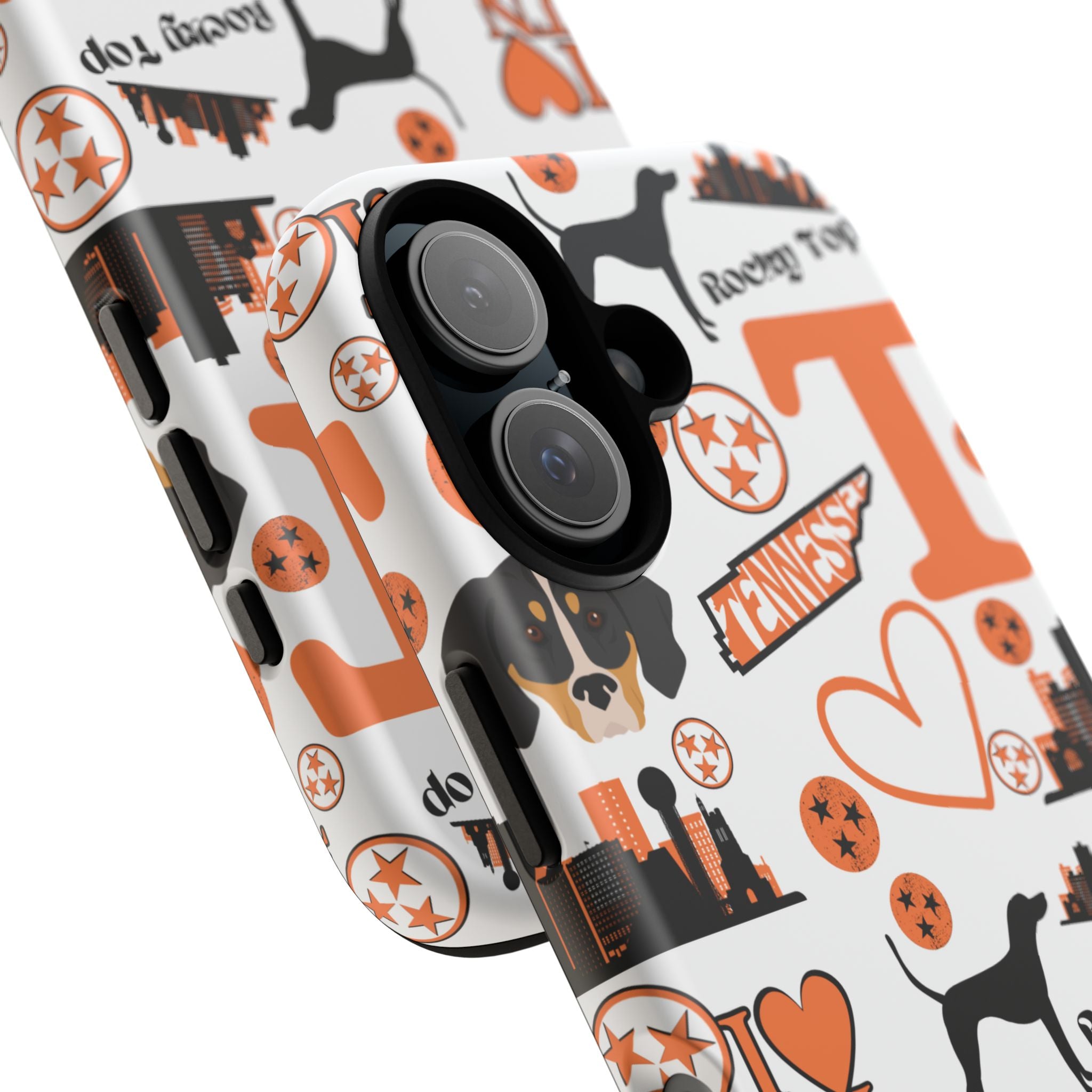 Tennessee Vols pattern Phone Case | Nashville skyline, Volunteers , orange and white