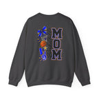 Basketball Mom  Gildan Crewneck Sweatshirt – 'Basketball Mom' Graphic