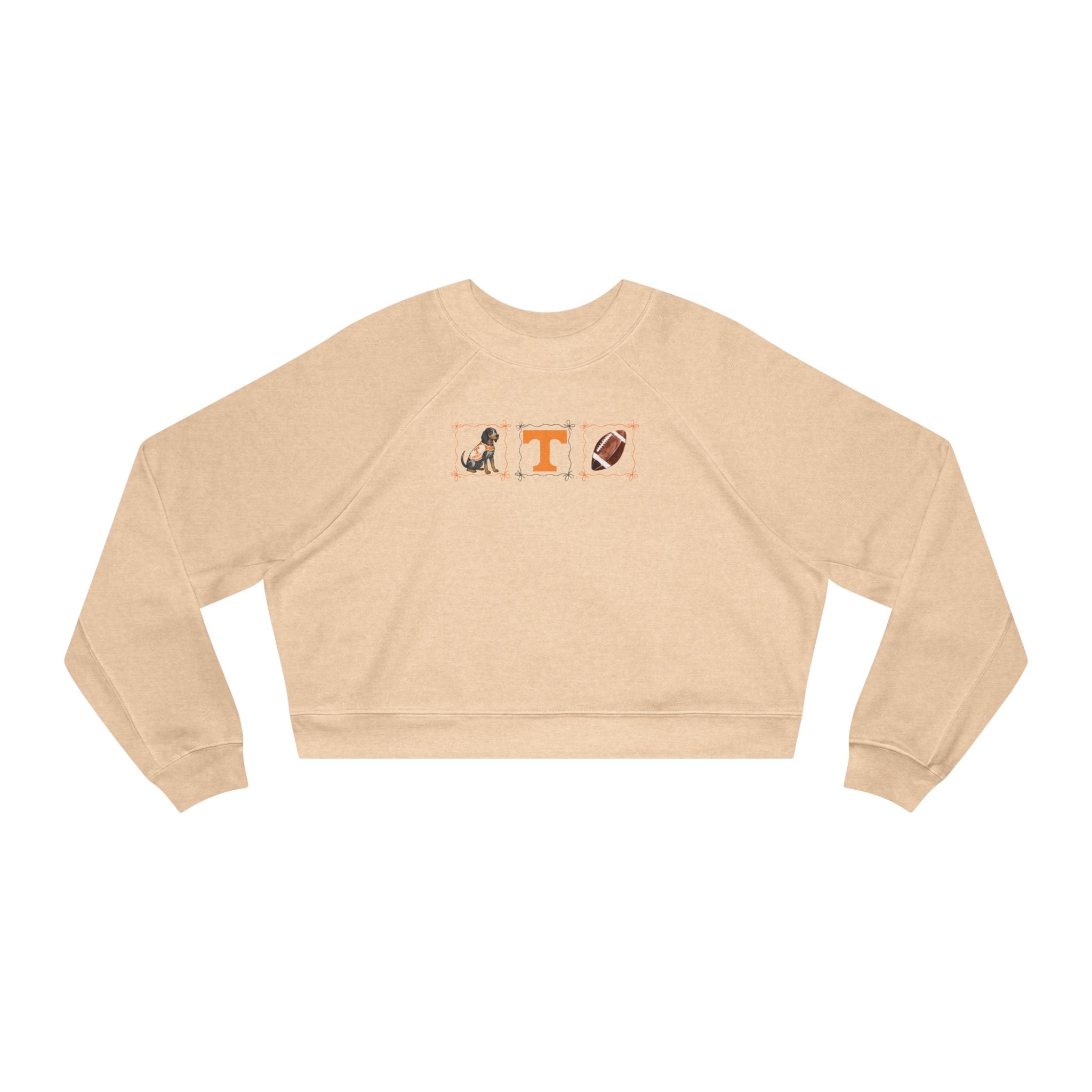 Women's TN Cropped sweatshirt, TN Vols sweatshirt with Smokey dog