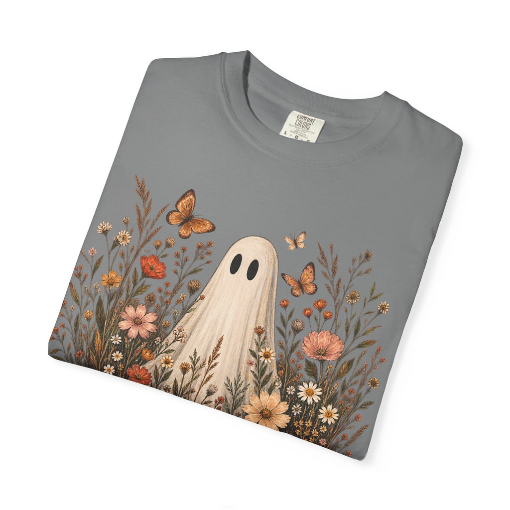 Ghost in wildflowers Comfort Colors Unisex Garment-Dyed T-shirt