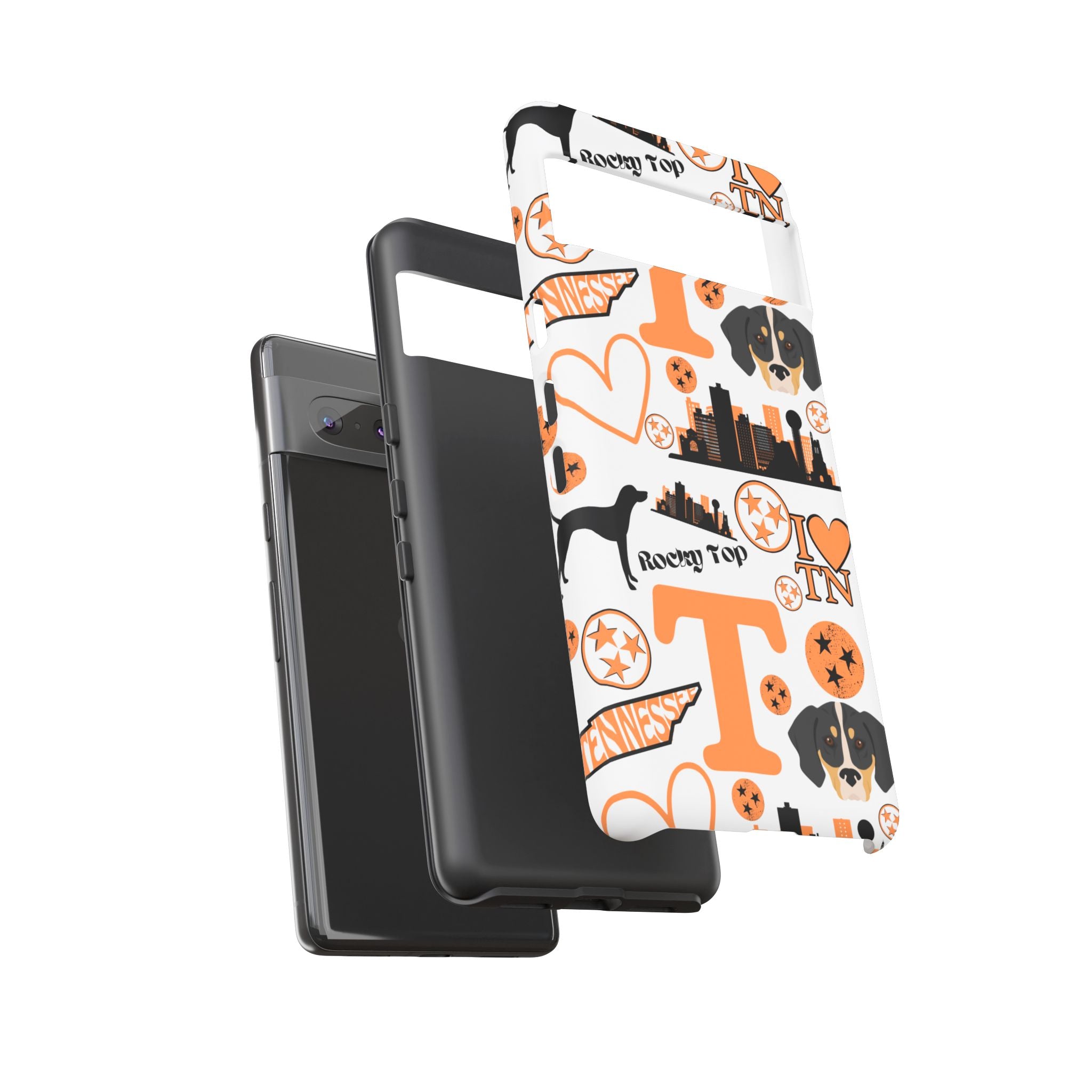 Tennessee Vols pattern Phone Case | Nashville skyline, Volunteers , orange and white