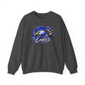 Eagles Football Crewneck Sweatshirt — Vintage Mascot Graphic