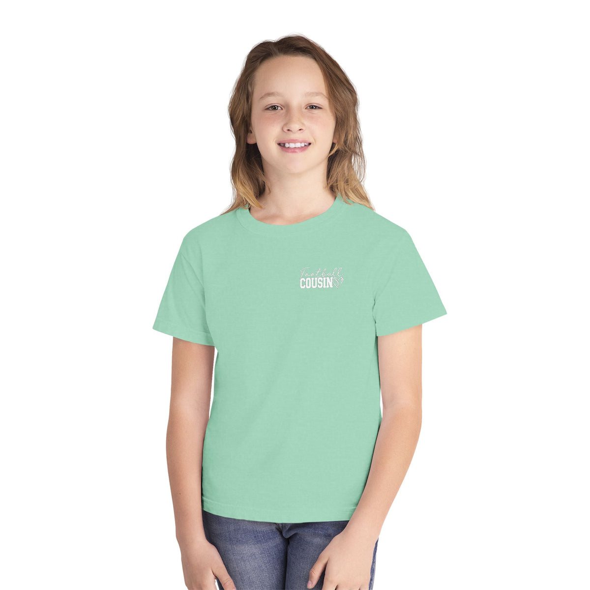 Youth Tee — "Those Are My Bros" Football Players Graphic