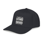 Mid Profile Baseball Cap — 'Lean Forward' Inspirational Script Cap