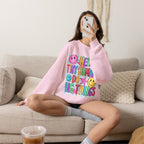 Crewneck Sweatshirt — Helping Tiny Humans Do Big Things,Colorful Teacher,Childcare Appreciation Pullover