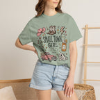 Small town girl , Jesus and sweet tea girl, comfort colors tee
